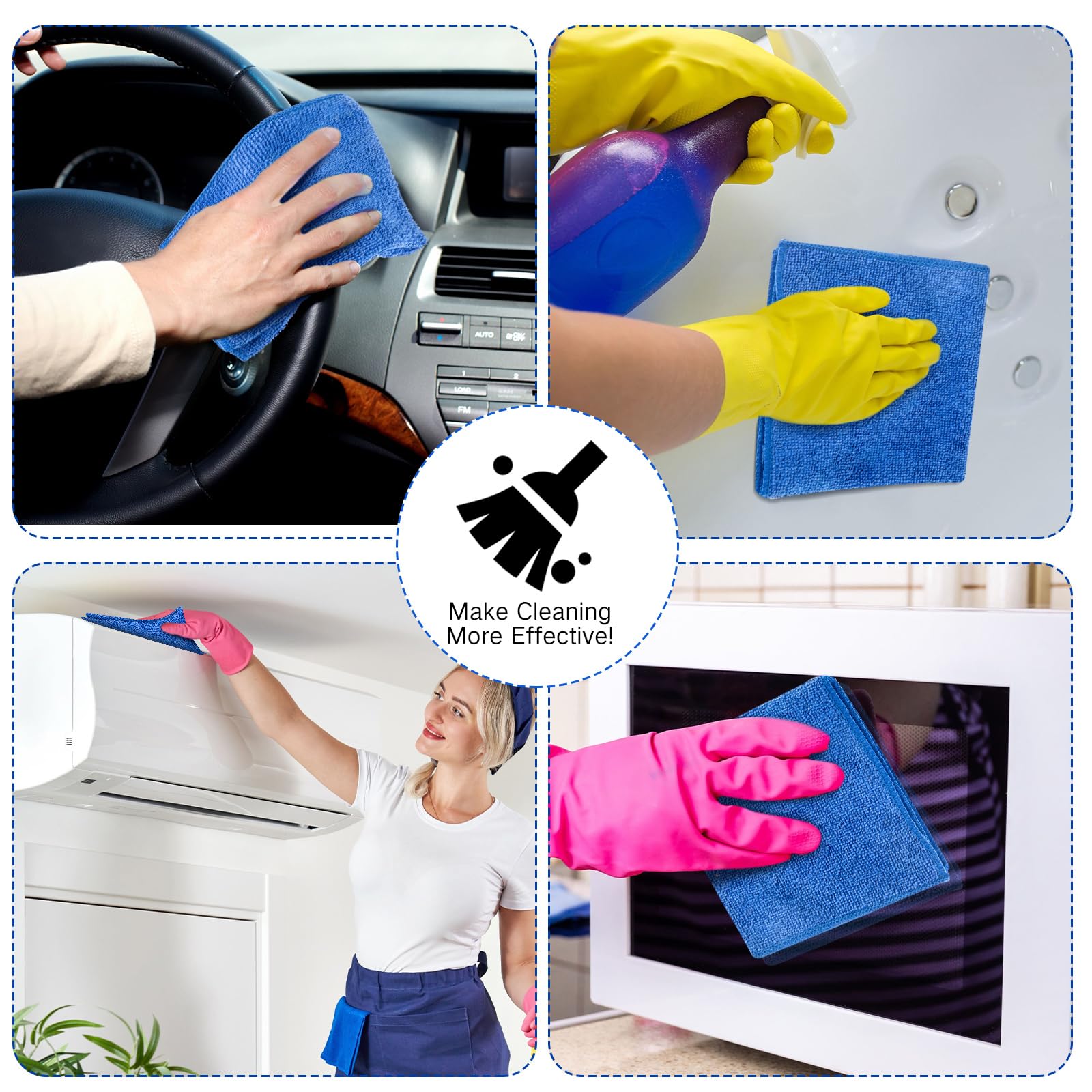 200 Microfiber Cleaning Cloths
