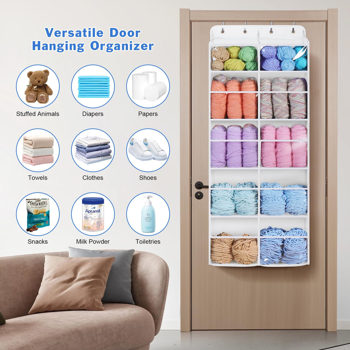 Hanging Yarn Storage Organizer