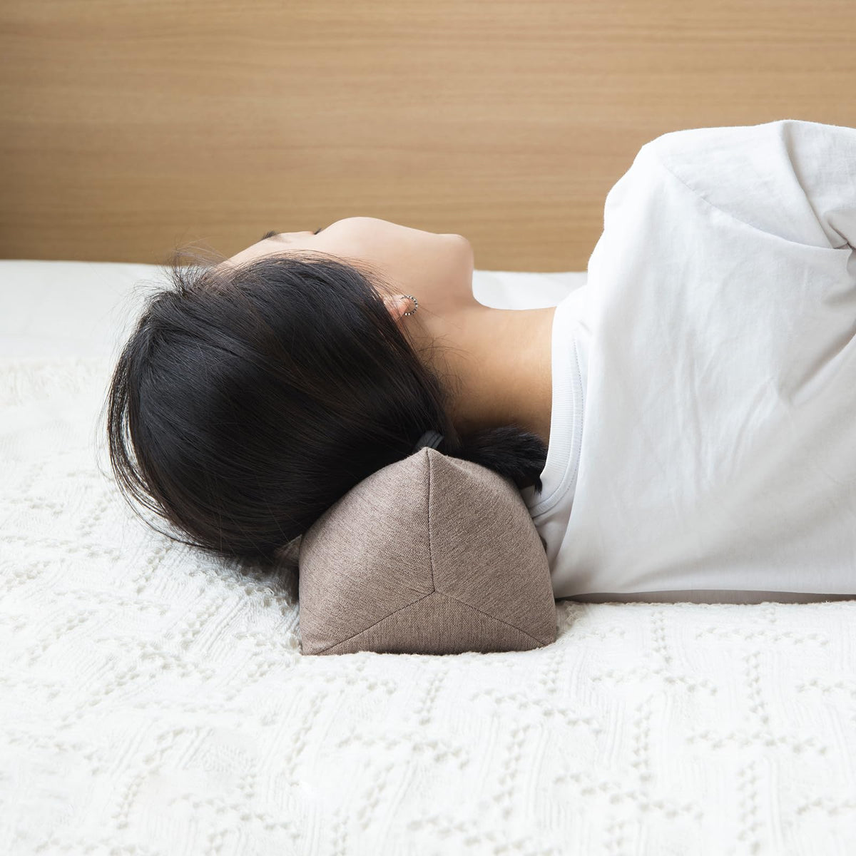 Buckwheat Neck Support Pillow Cervical Neck Cylinder Bolster Pillow