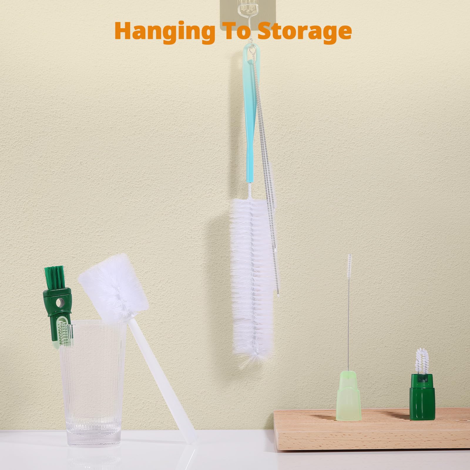 5 Pack Bottle Brush Cleaning Set (5 Count)