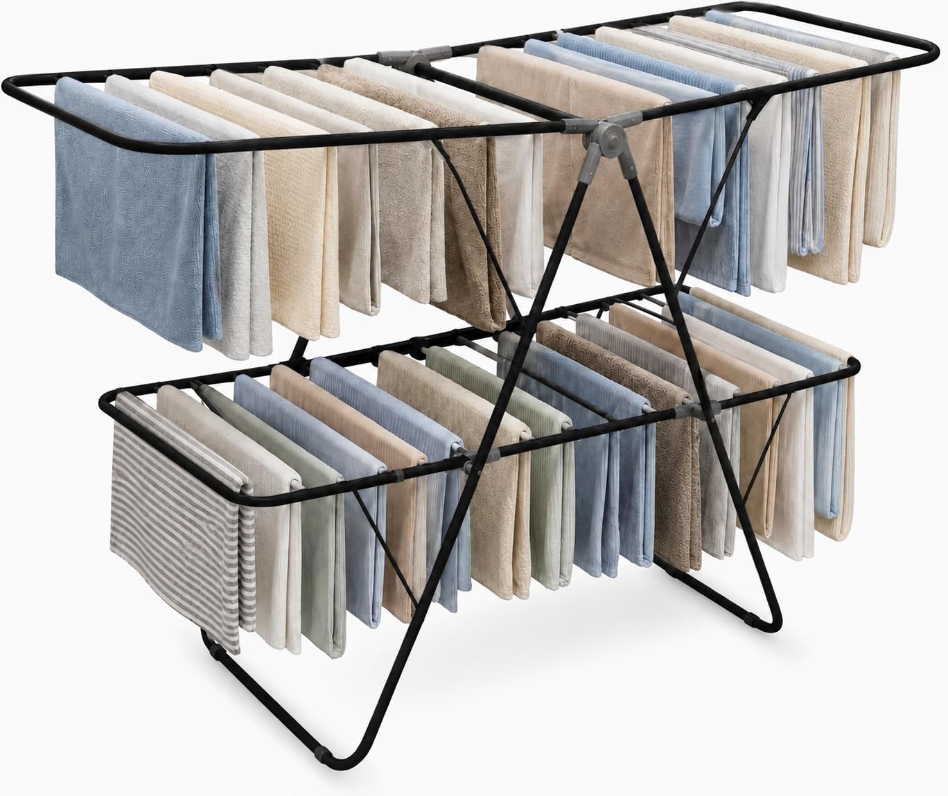 2 Tier Folding Rack