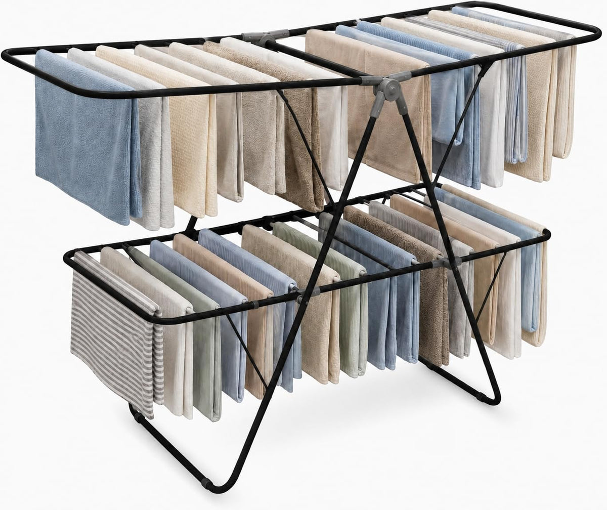 2 Tier Folding Rack