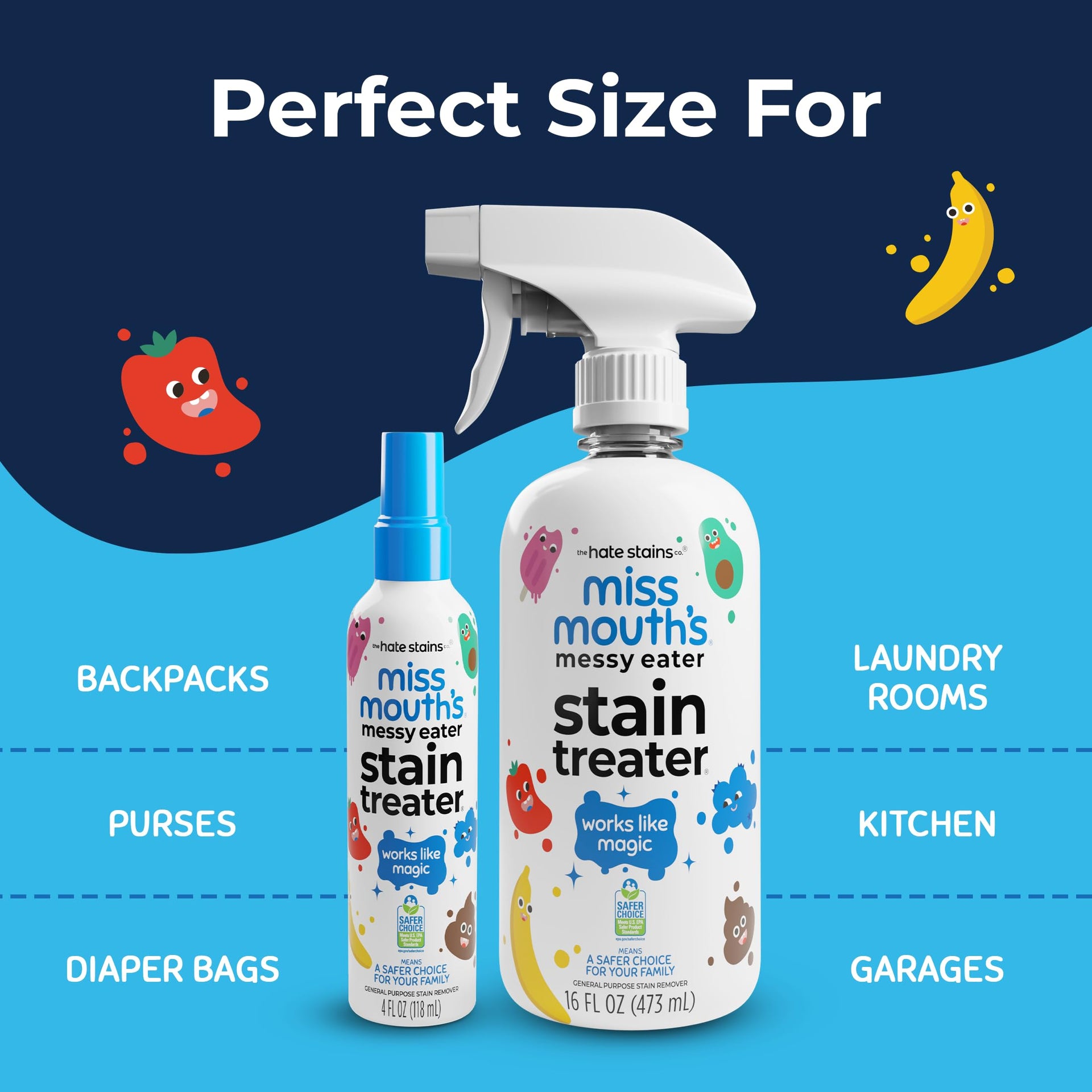 Messy Eater Stain Treater Spray (16 Fl Oz)