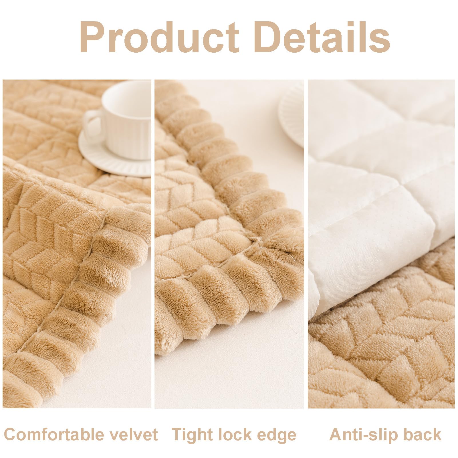 Pet Couch Cover Dogs Washable Sofa Protector Covers Non Slip Fuzzy Dog Mat