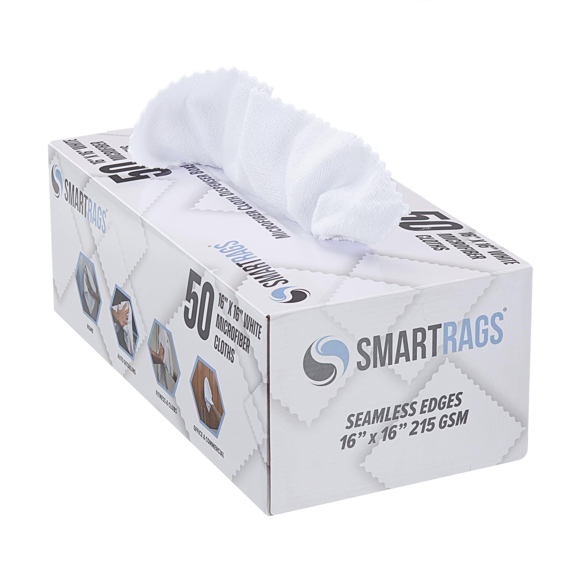 Arkwright Smart Rags Microfiber Cleaning Cloths (50 Count)