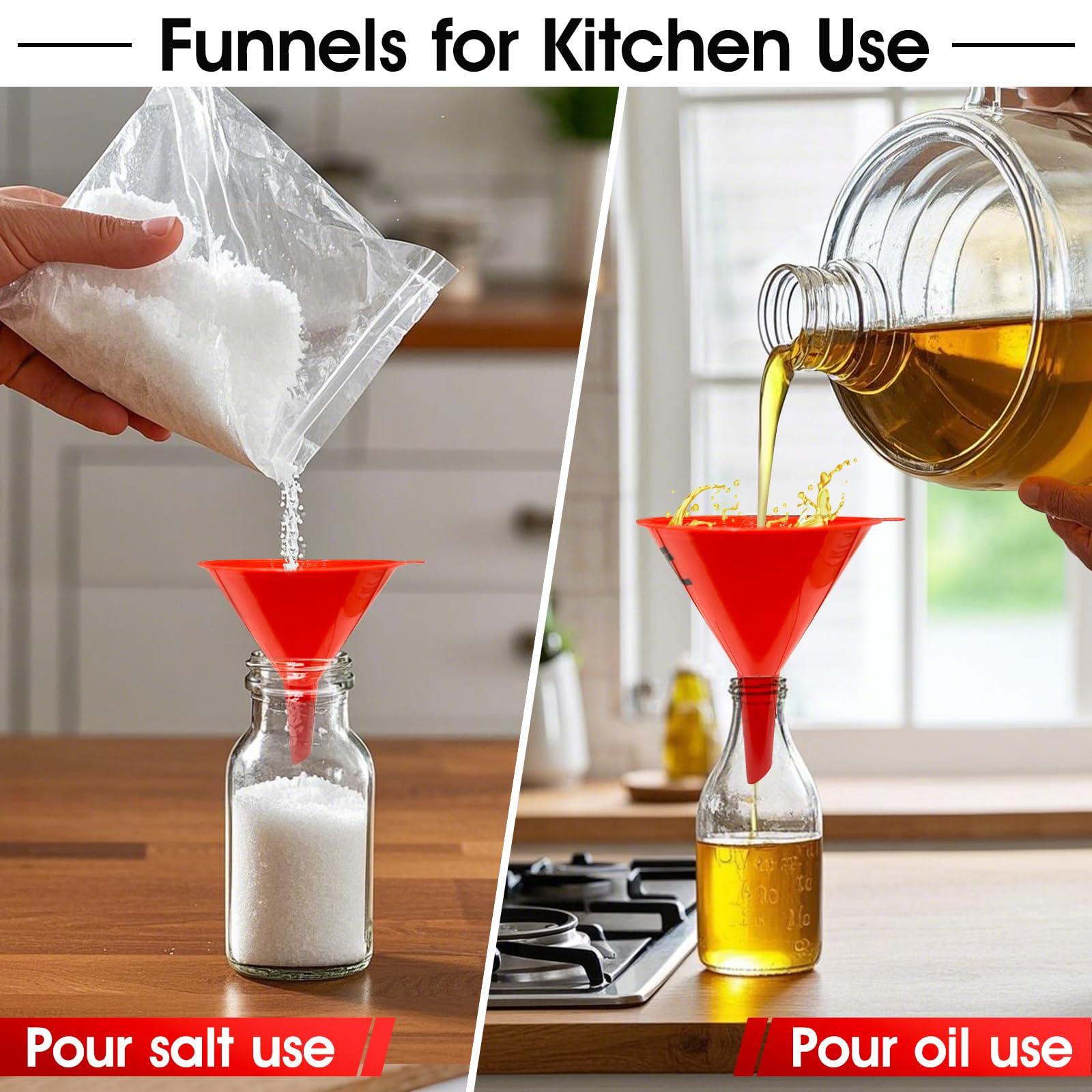 Oil Funnels Gas Funnels