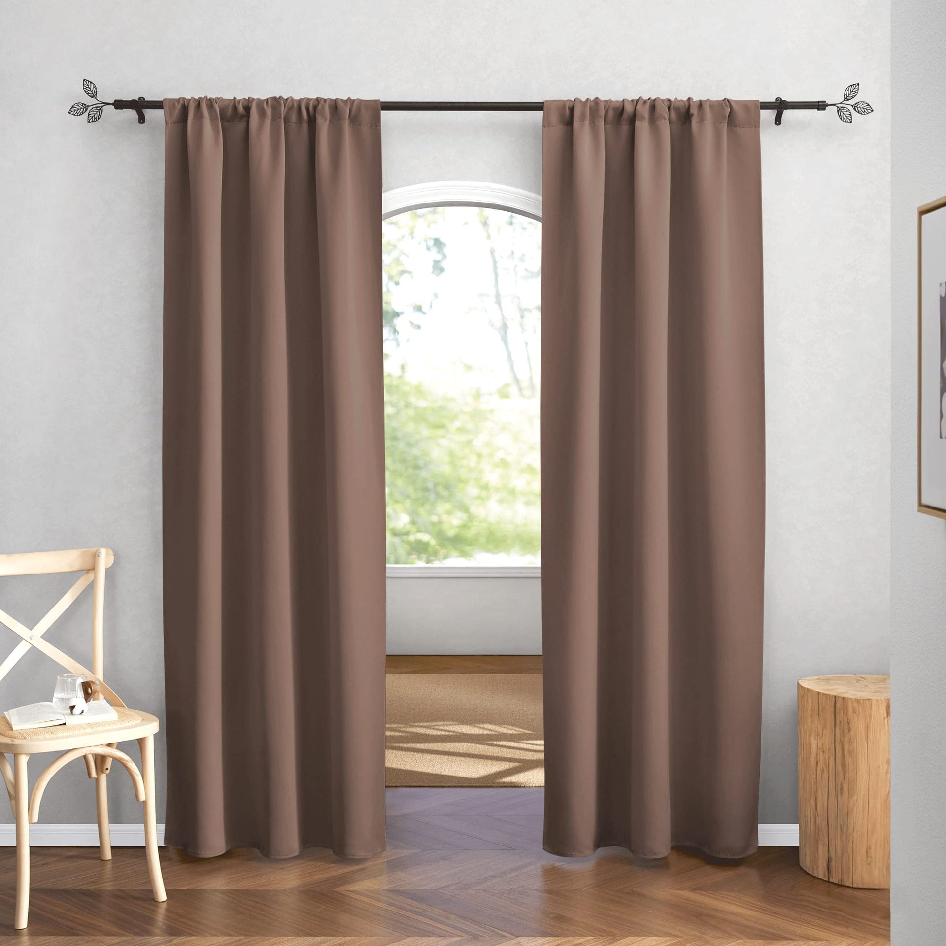 Blackout Curtains for Bedroom Living Dining Room 84 inches Long (2 Count)