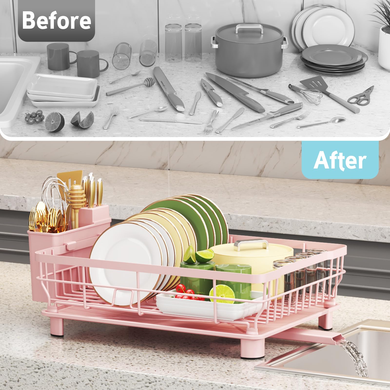 Dish Drying Rack for Kitchen Counter