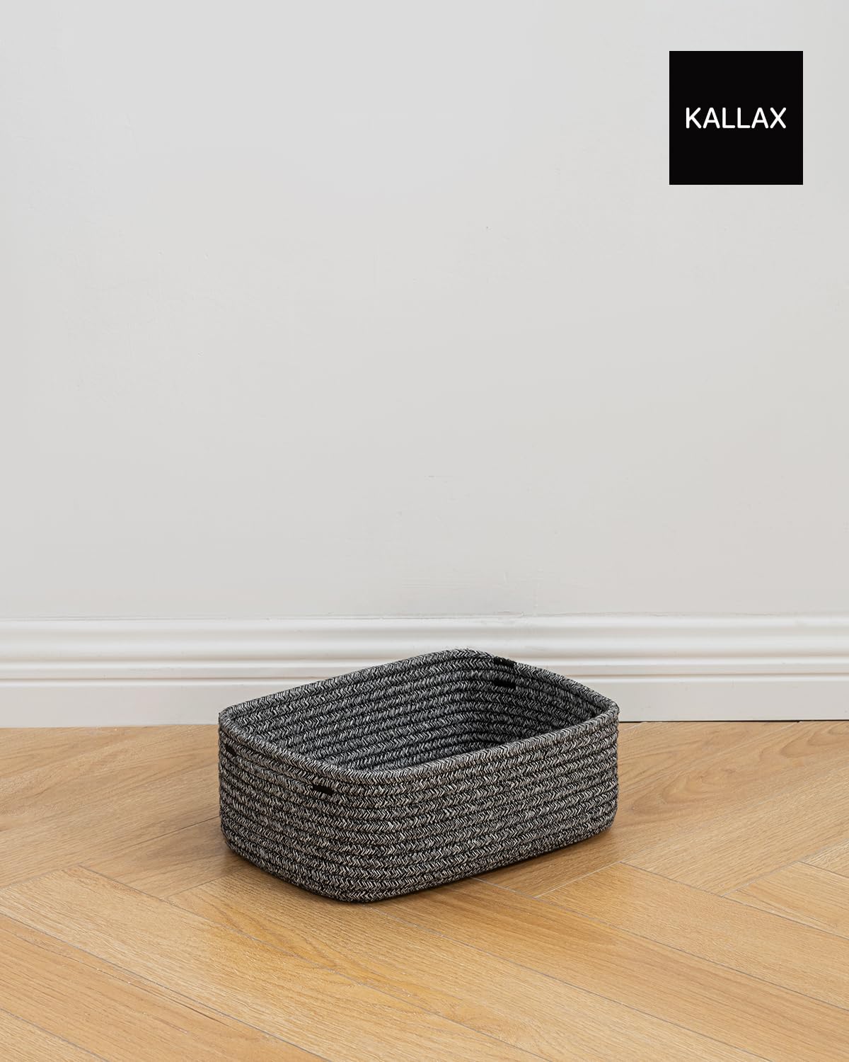 Small Woven Storage Basket for Organizing (3 Count)