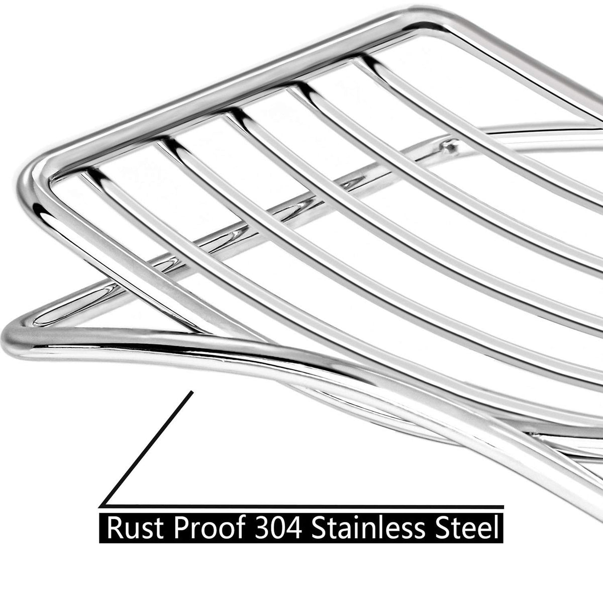 Soap Dish Stainless Steel Bar Soap Holder for Shower Bathroom