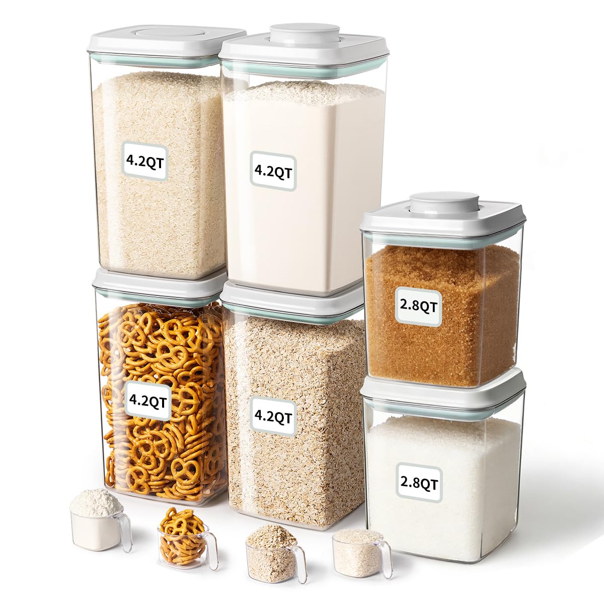 Food Storage Container Sets (6 Count)