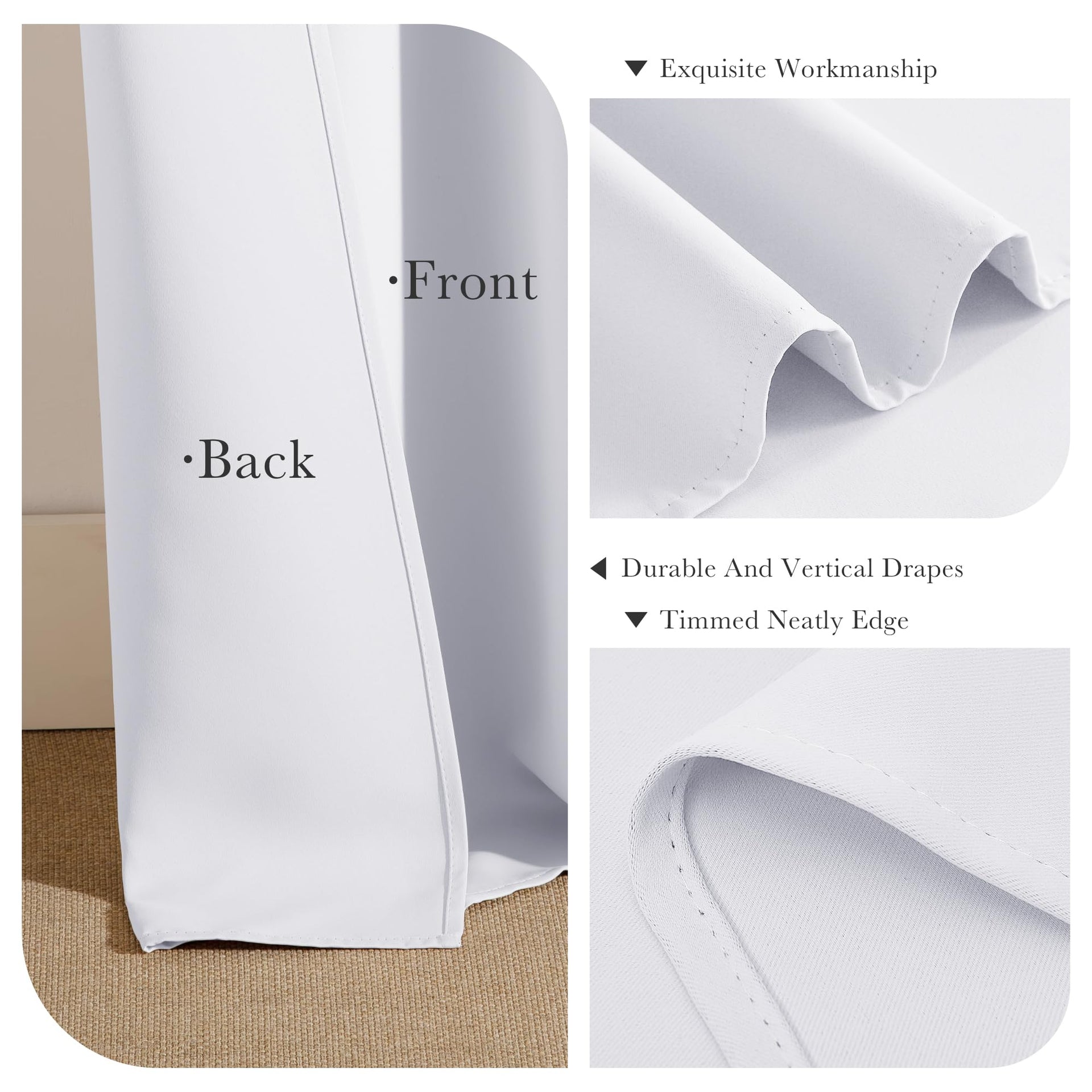 Window Treatments Curtains (2 Count)