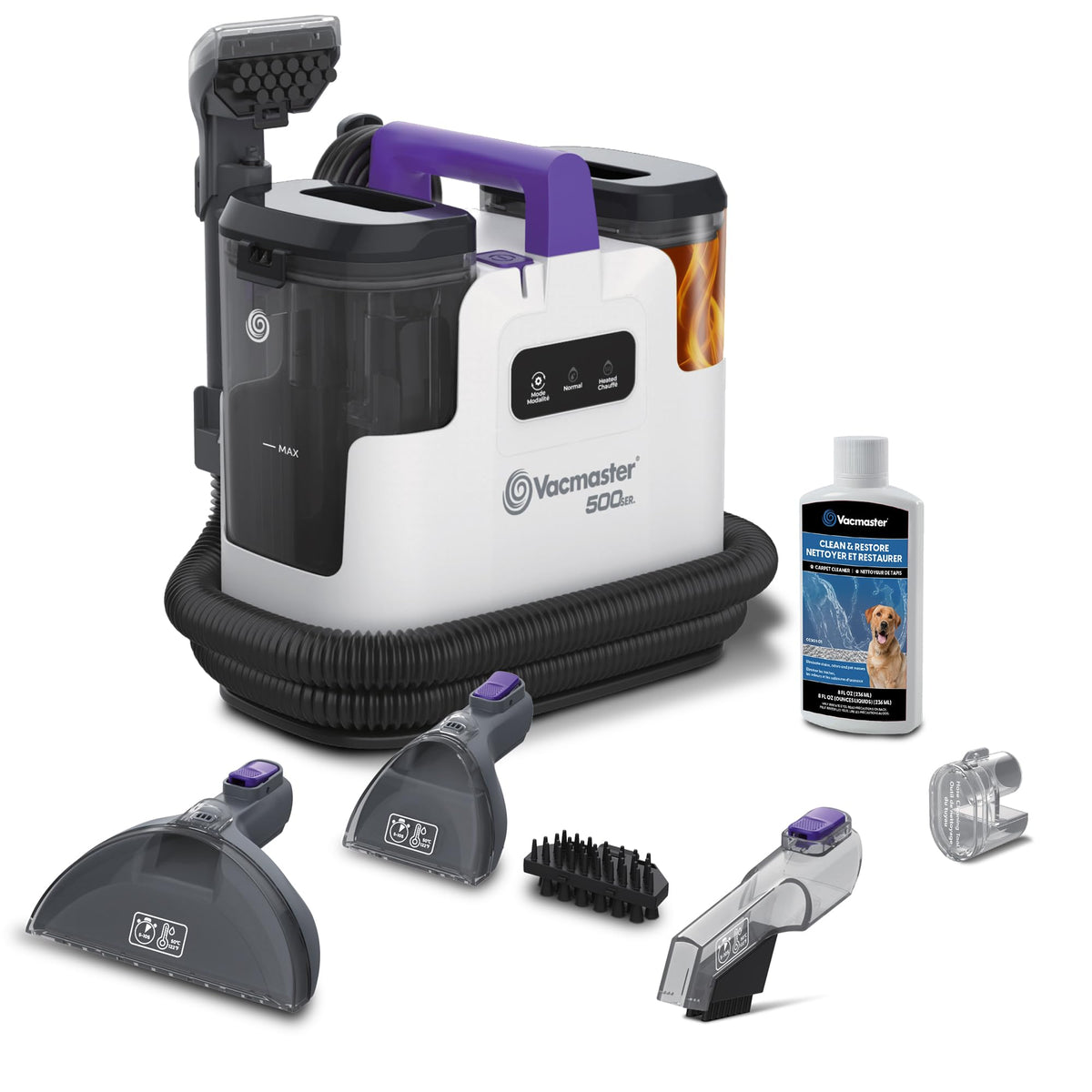 500 Series Heated Carpet & Upholstery Spot Cleaner Machine