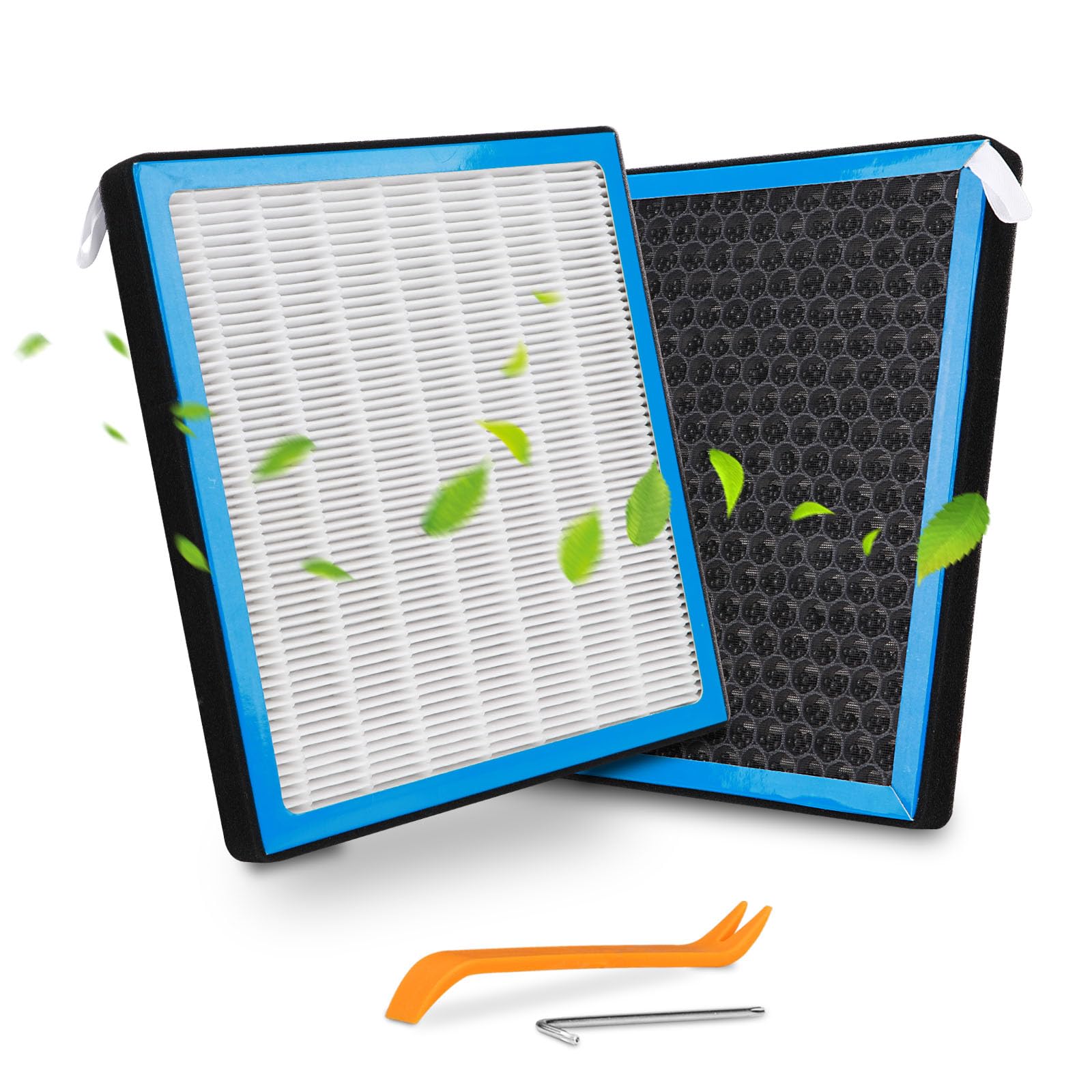 HEPA Cabin Air Filter With Activated Carbon Replacement CF10138 Compatible with Toyota Highlander 2001