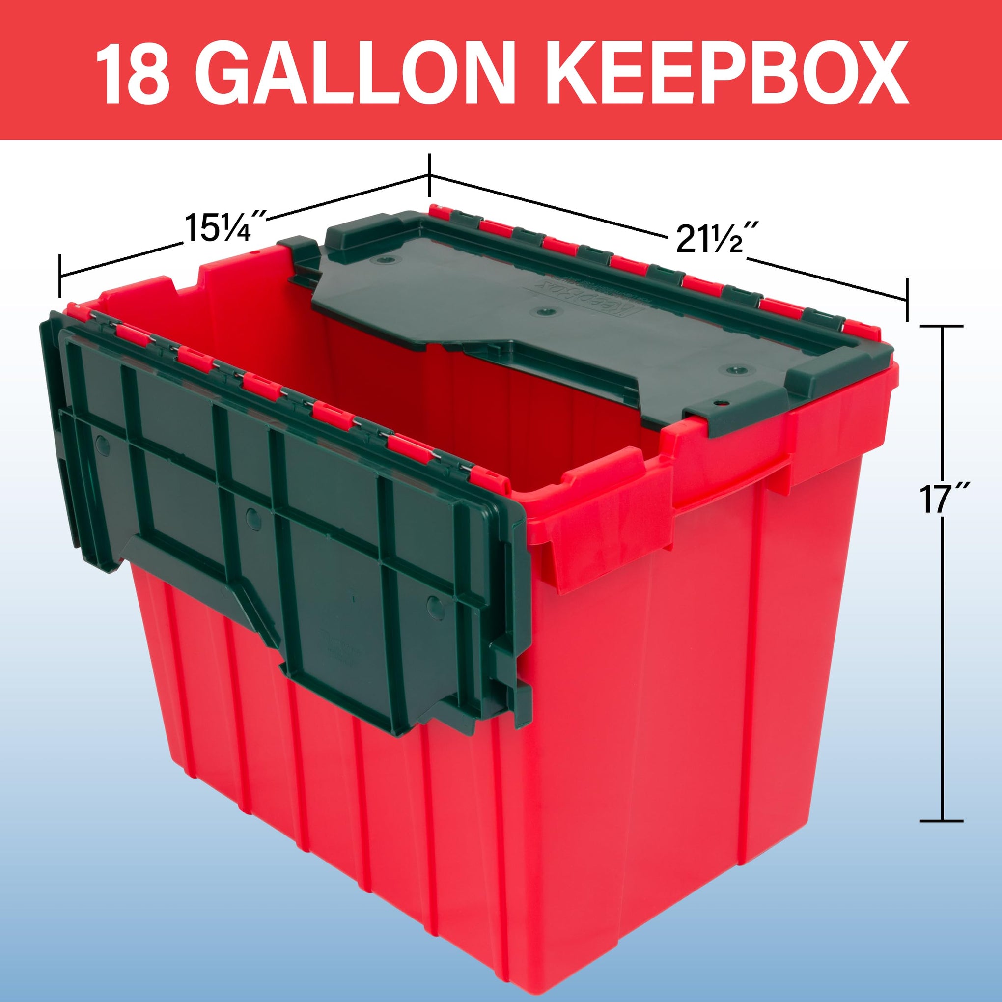 KeepBox 18 Gallon Storage Container