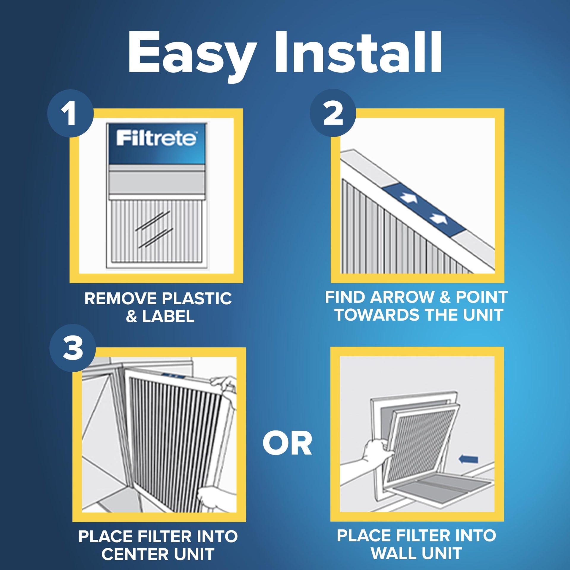 20x25x1 Air Filter MERV 5 (6 Count)
