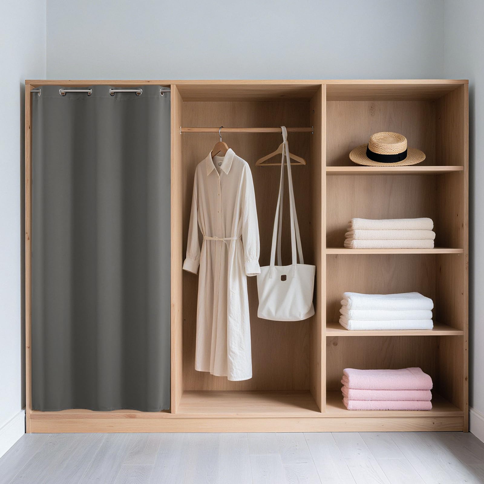 Door Curtain Blackout Curtains for Doorway Privacy Closet Drapes