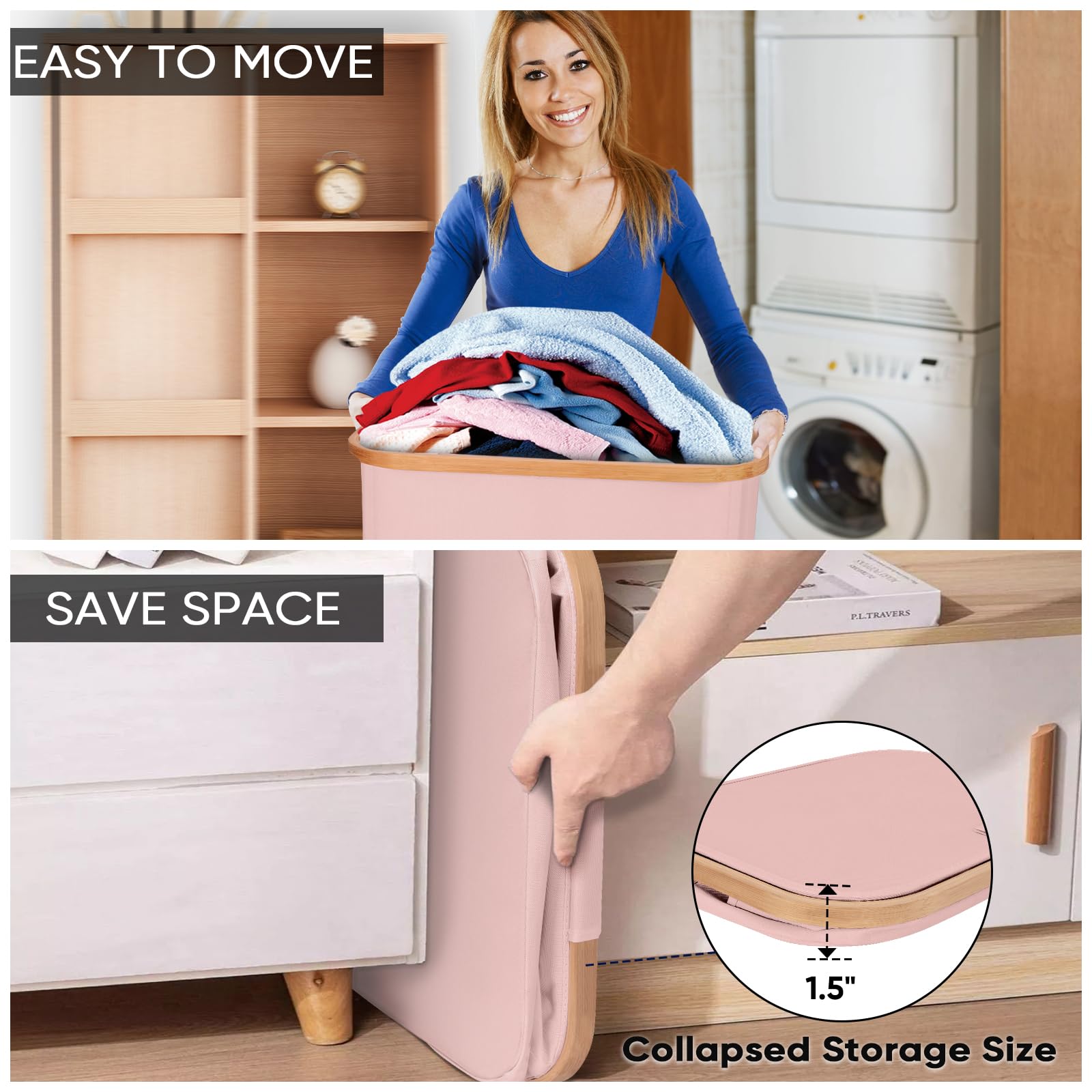 Laundry Hamper with Lid