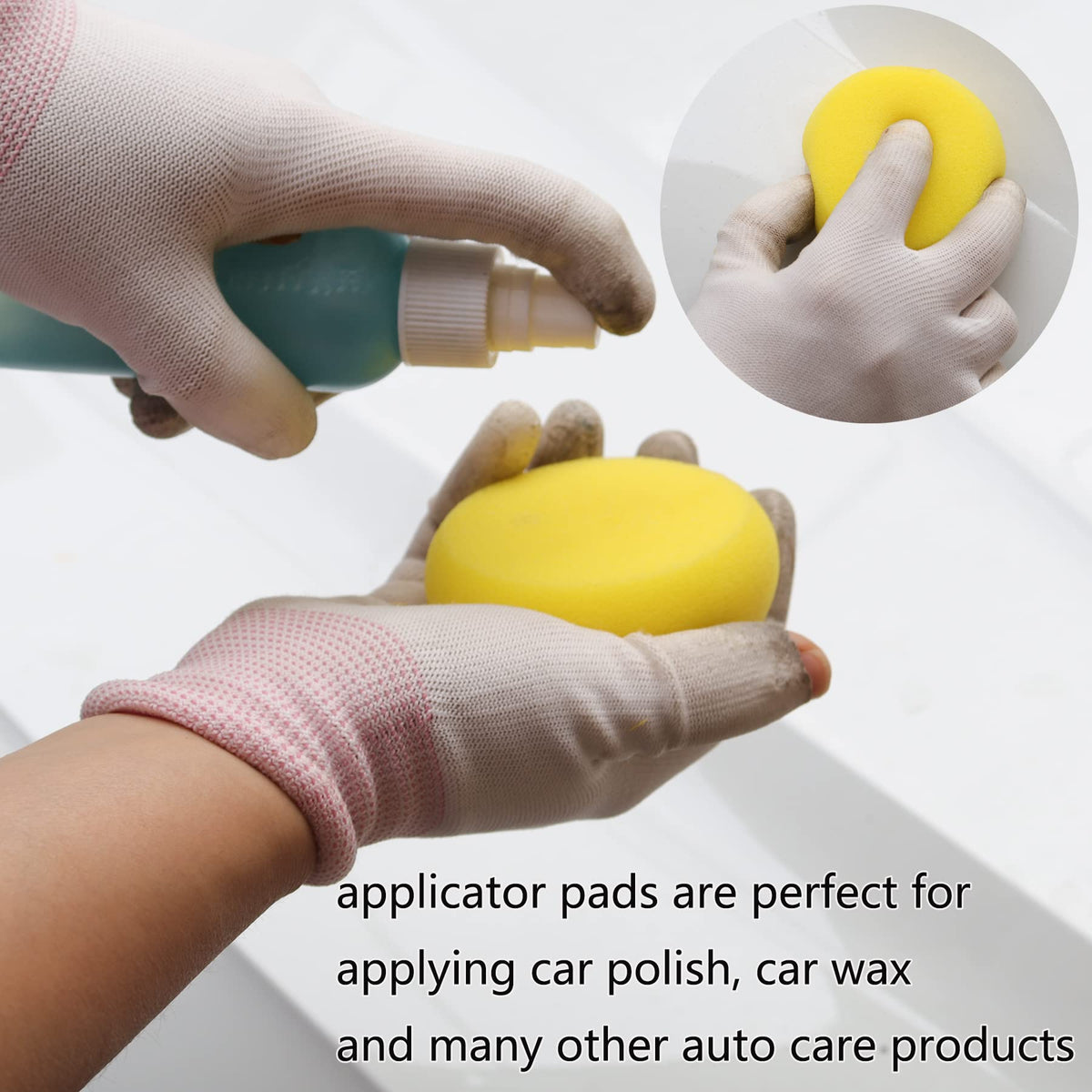 74PCS 3Inch Car Headlight Restoration and Polishing Kit (74 Count)