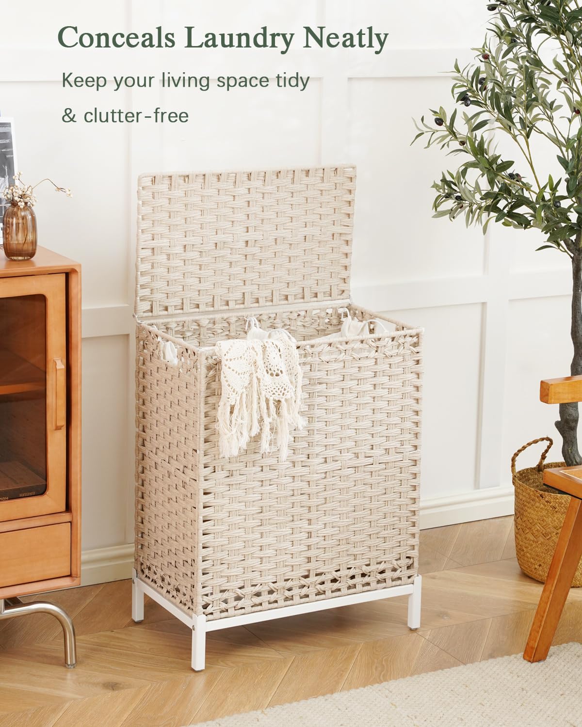 Laundry Hamper with Lid