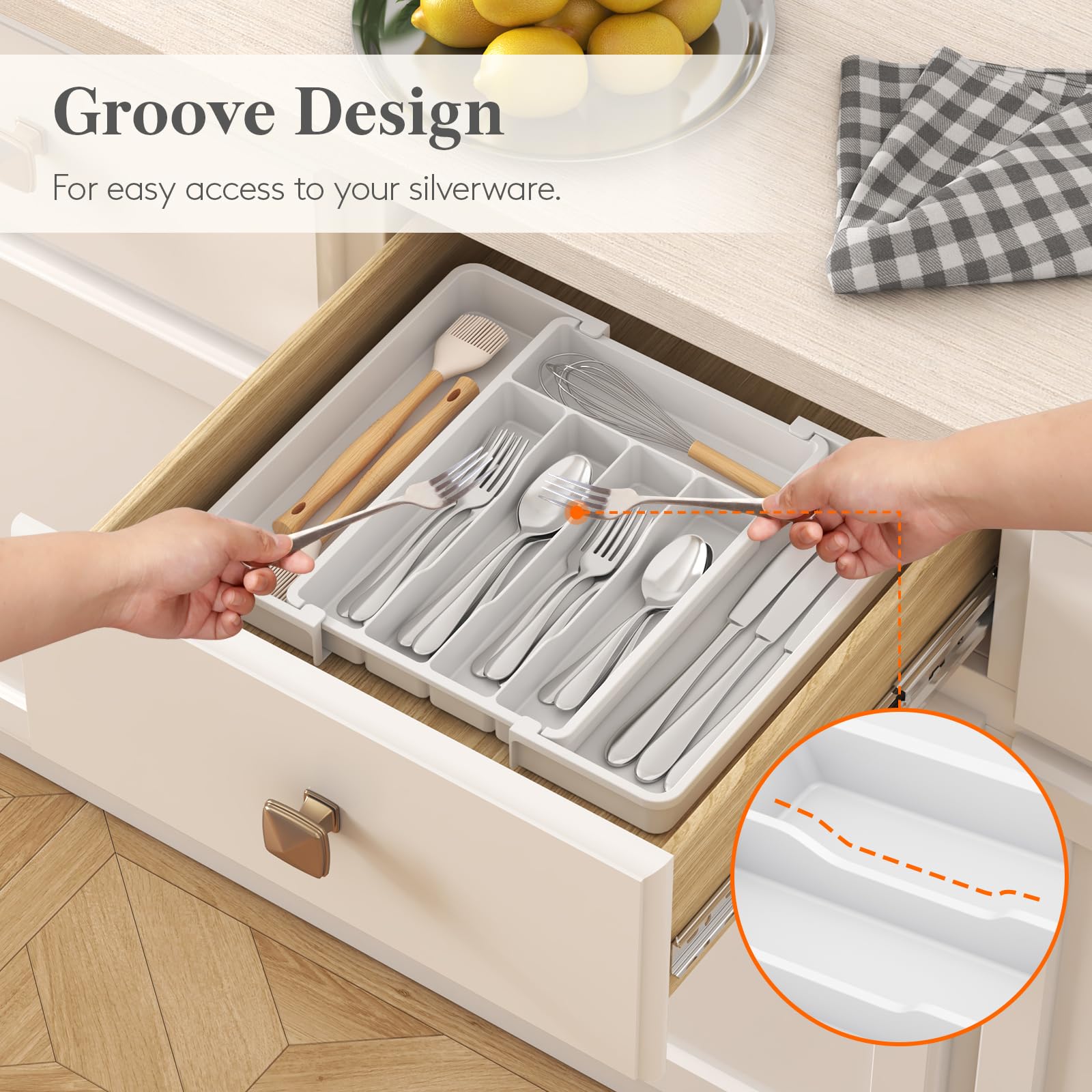 Silverware Drawer Organizer