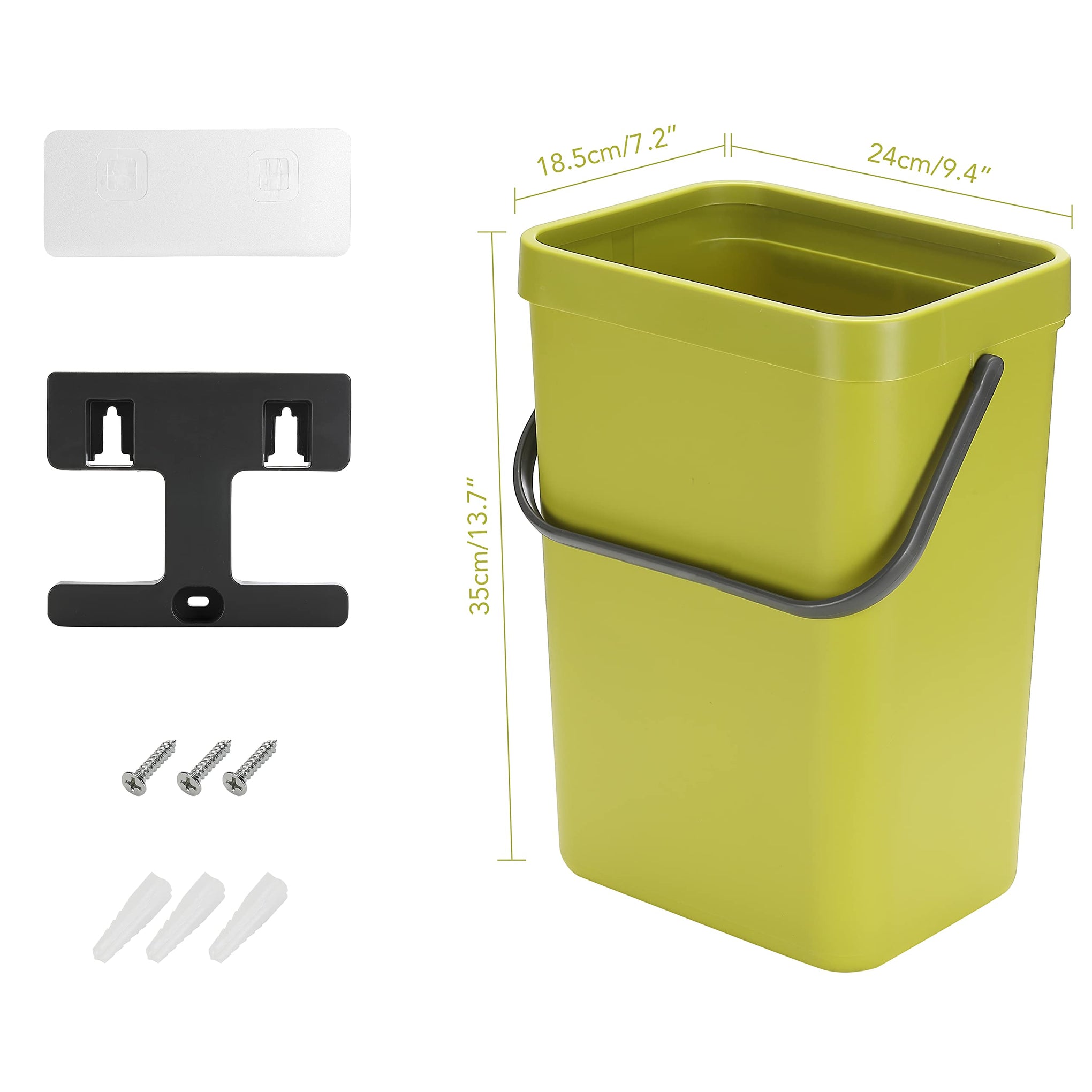 Small Trash Can with Lid