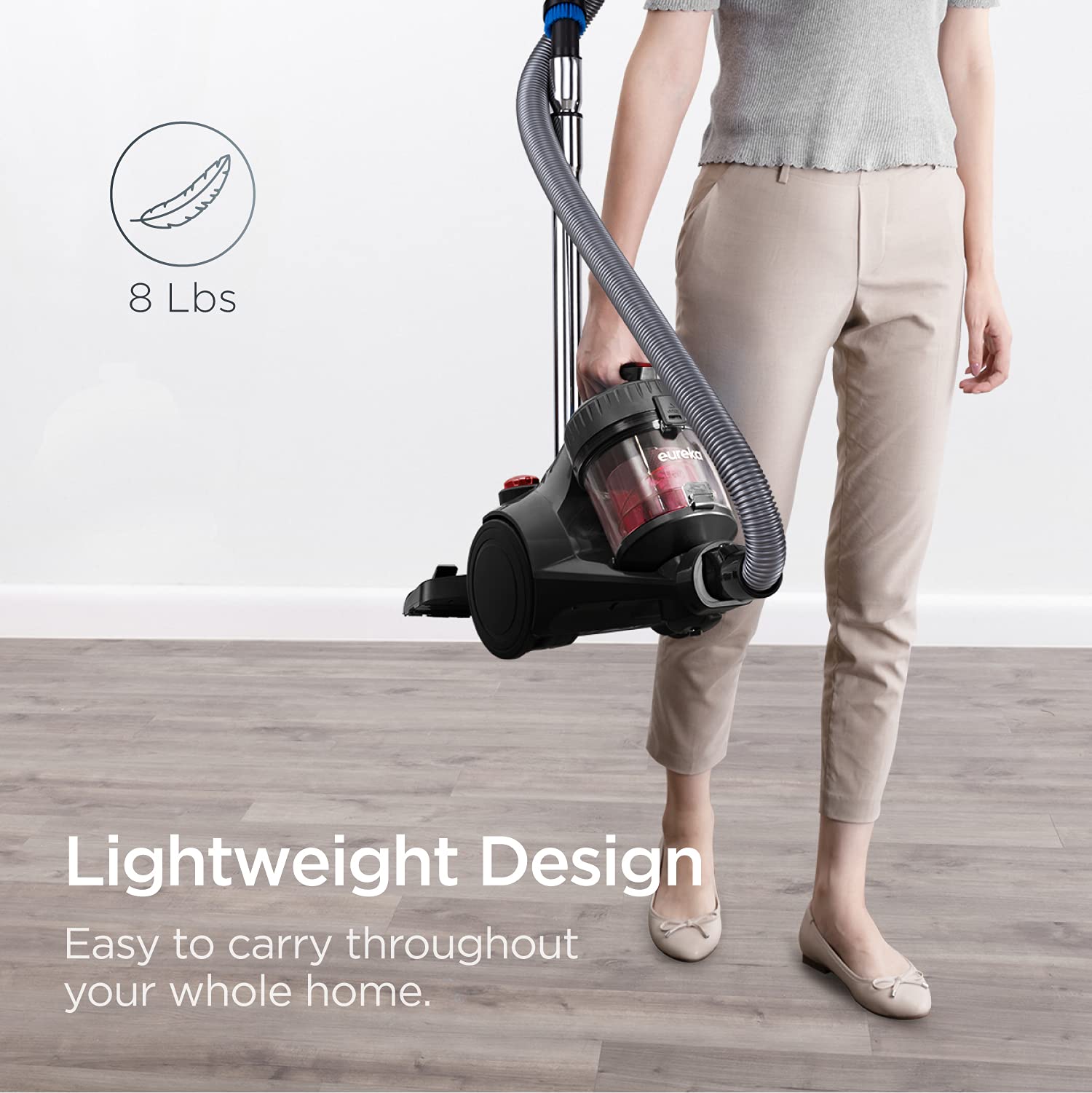 Bagless Canister Vacuum Cleaner