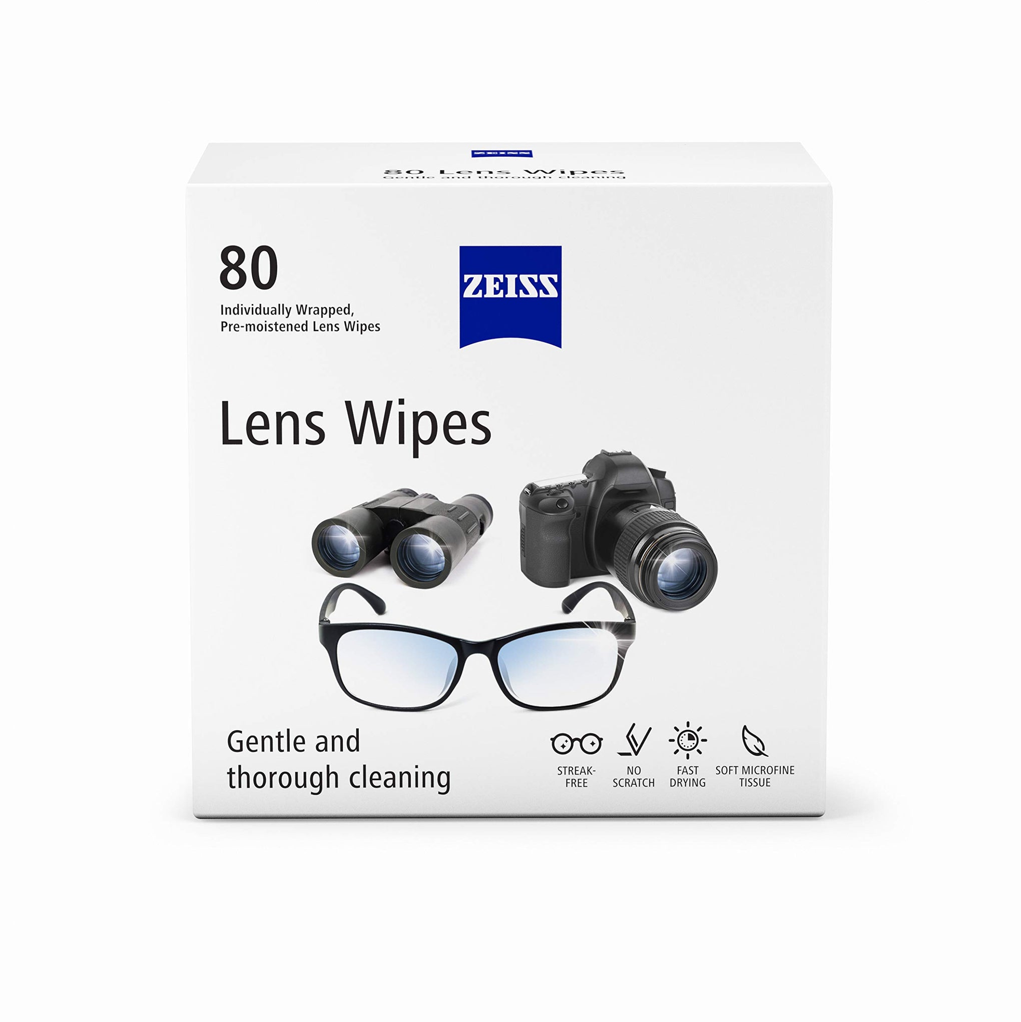 Pre Moistened Lens Cleaning Wipes (80 Count) - ModHome Supplies