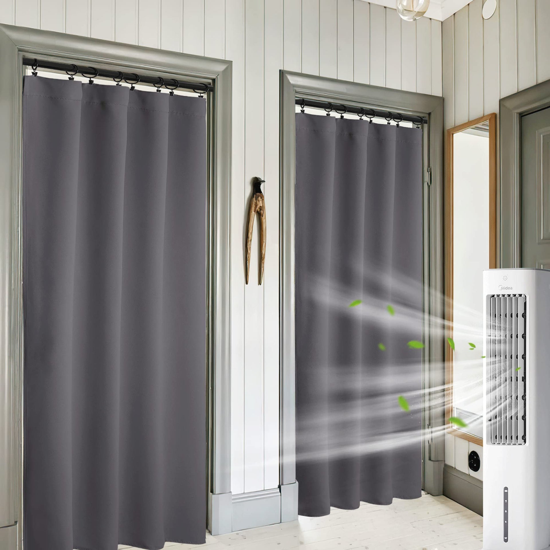 Blackout Curtains for Bedroom Living Dining Room 102 inches Long (2 Count)