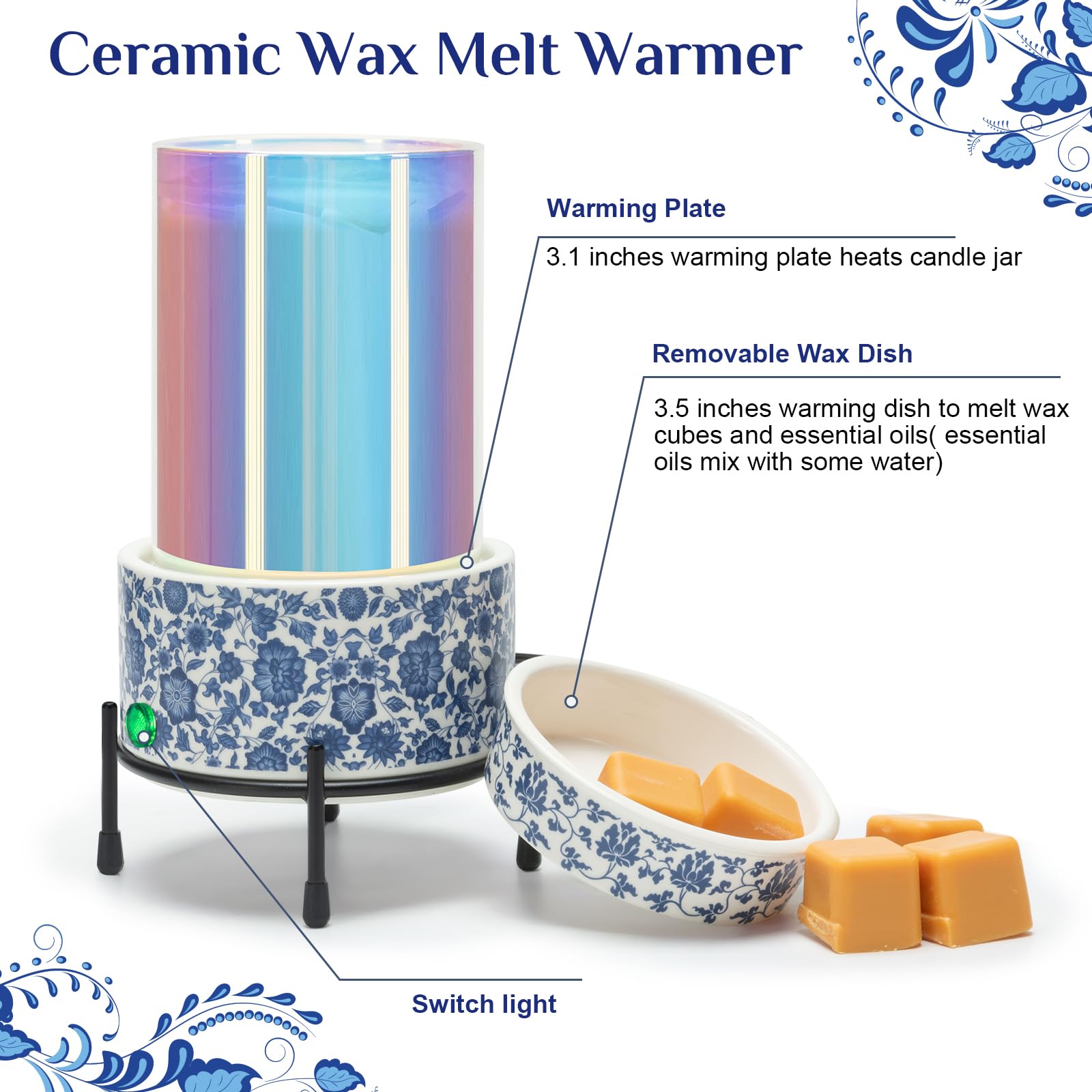 Ceramic Electric Wax Melt Warmer