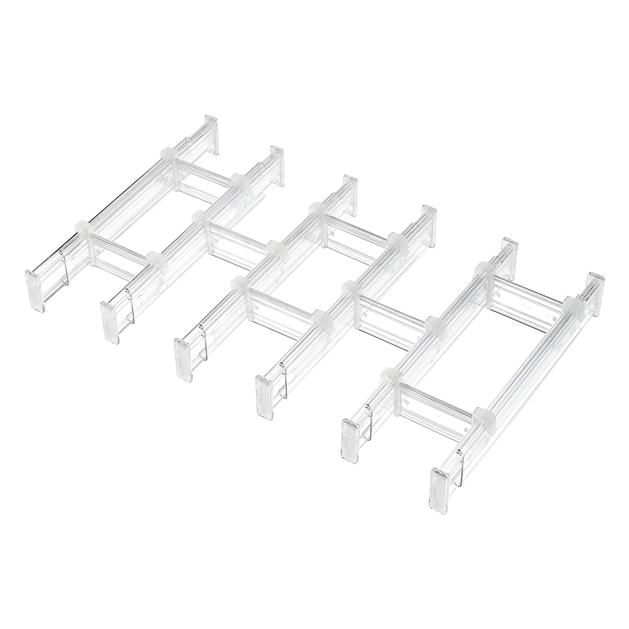 2.36" Drawer Dividers with Expandable Inserts (6 Count)