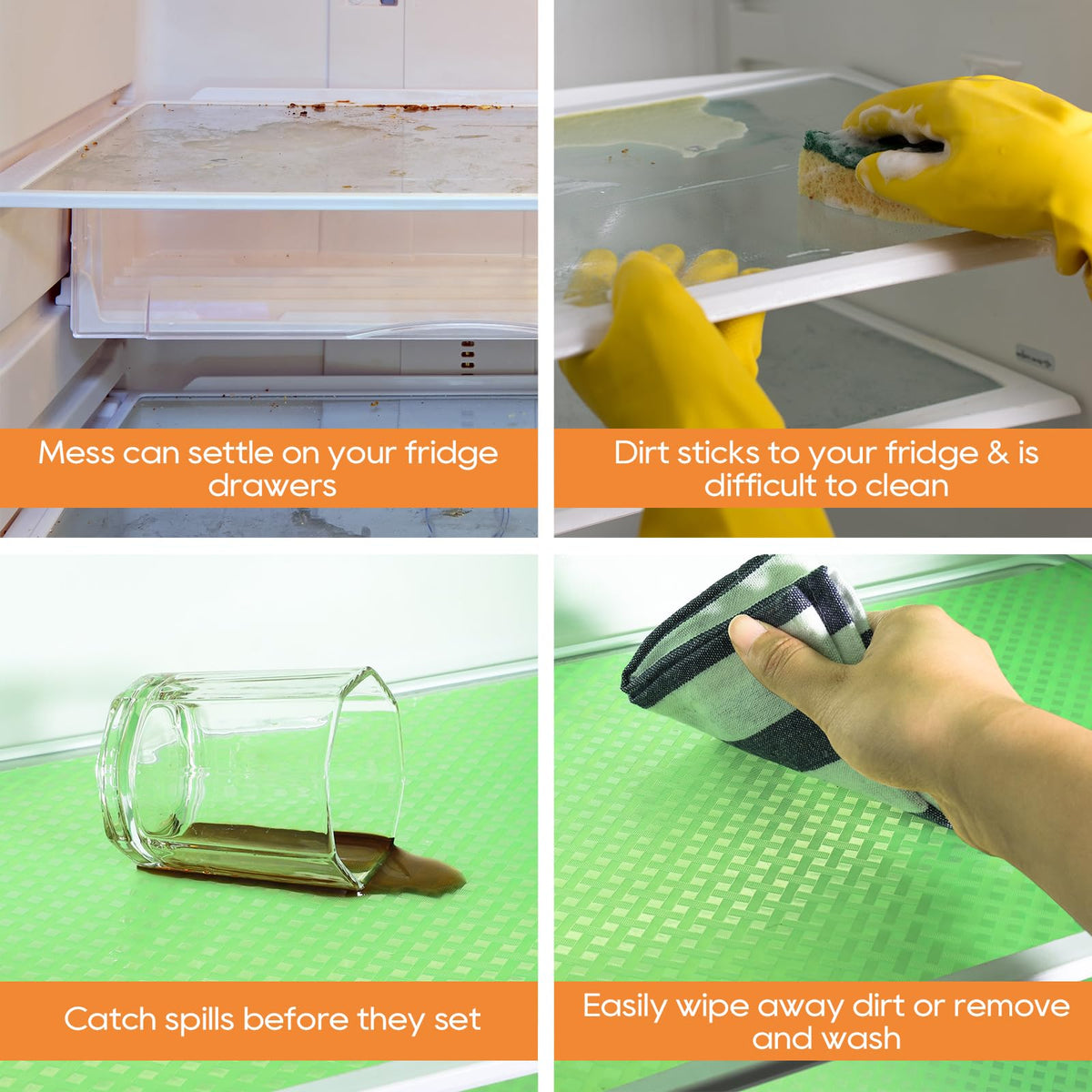 Shelf Liners for Kitchen Cabinets