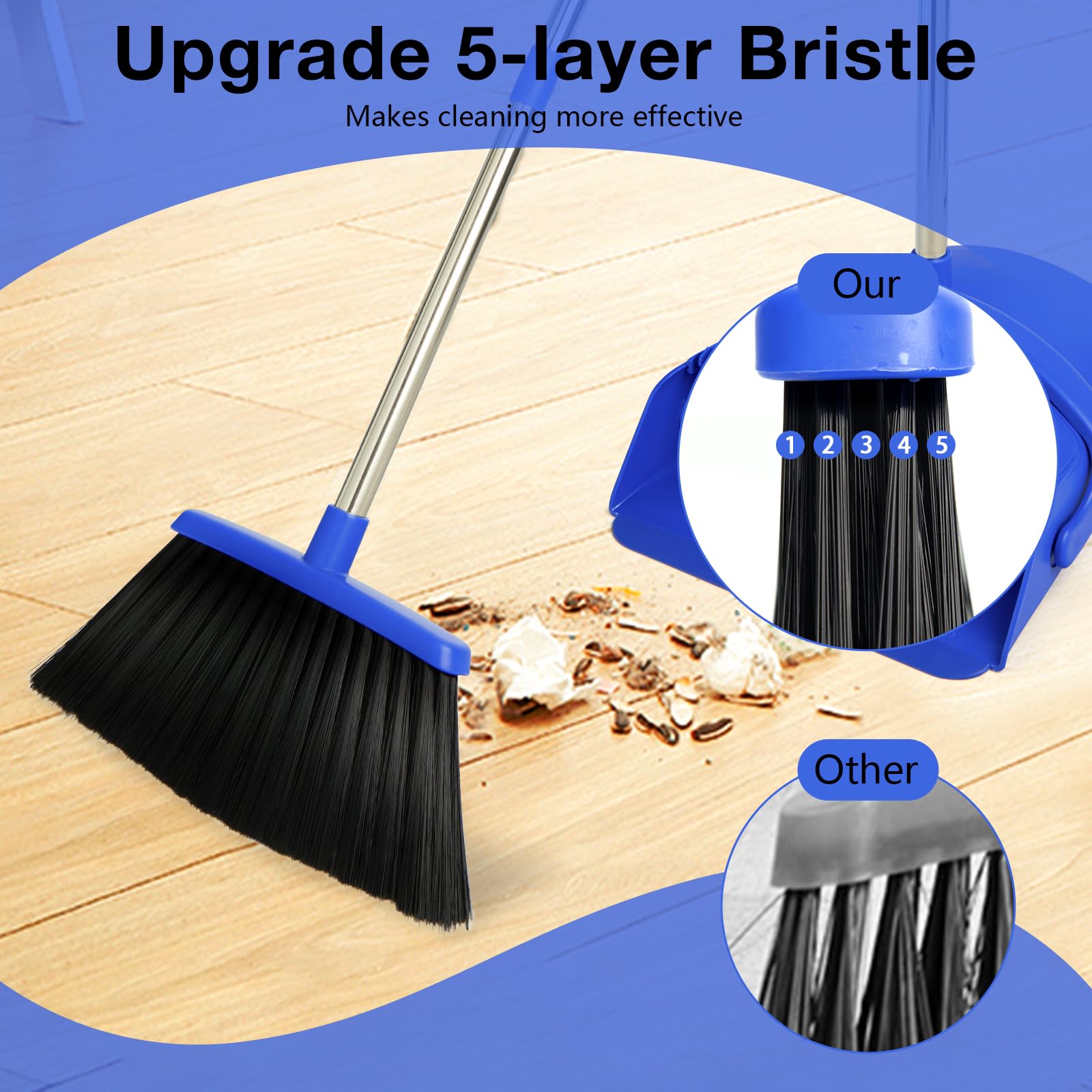 Broom and Dustpan Set