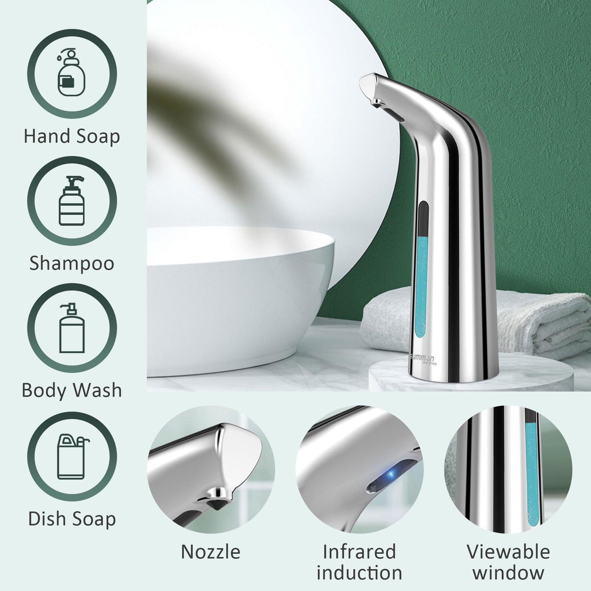 Automatic Liquid Soap Dispenser