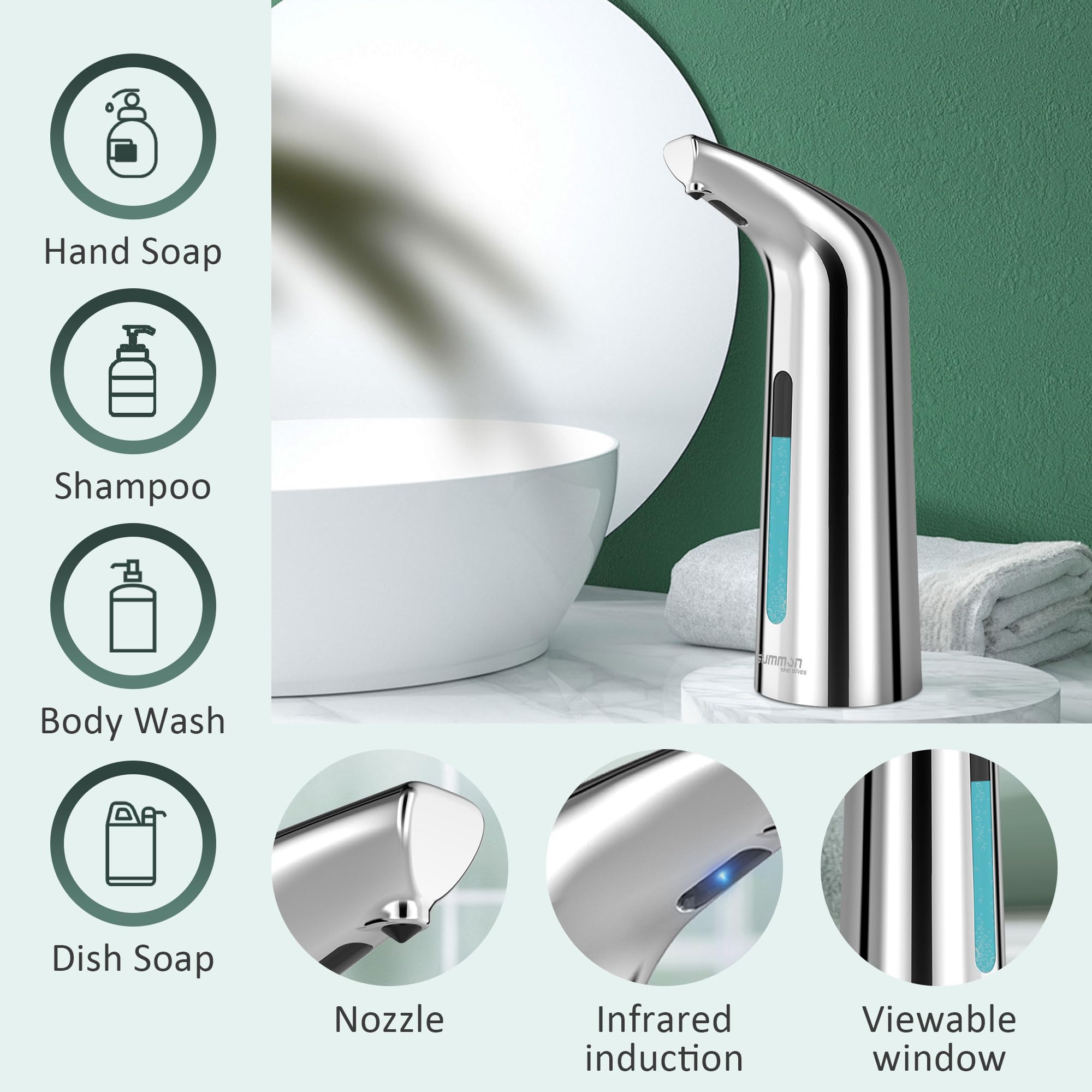 Automatic Liquid Soap Dispenser