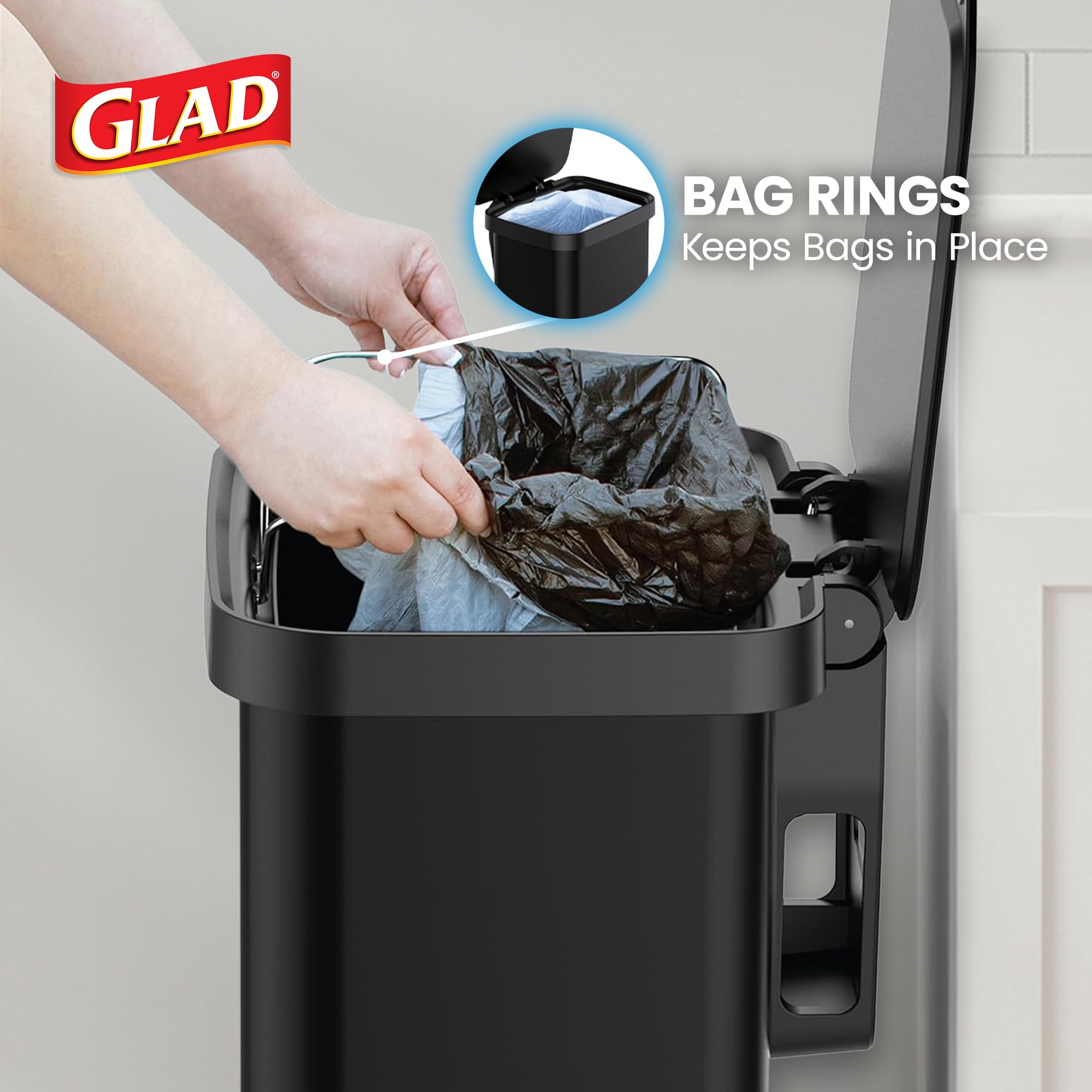 All Stainless Steel Trash Can