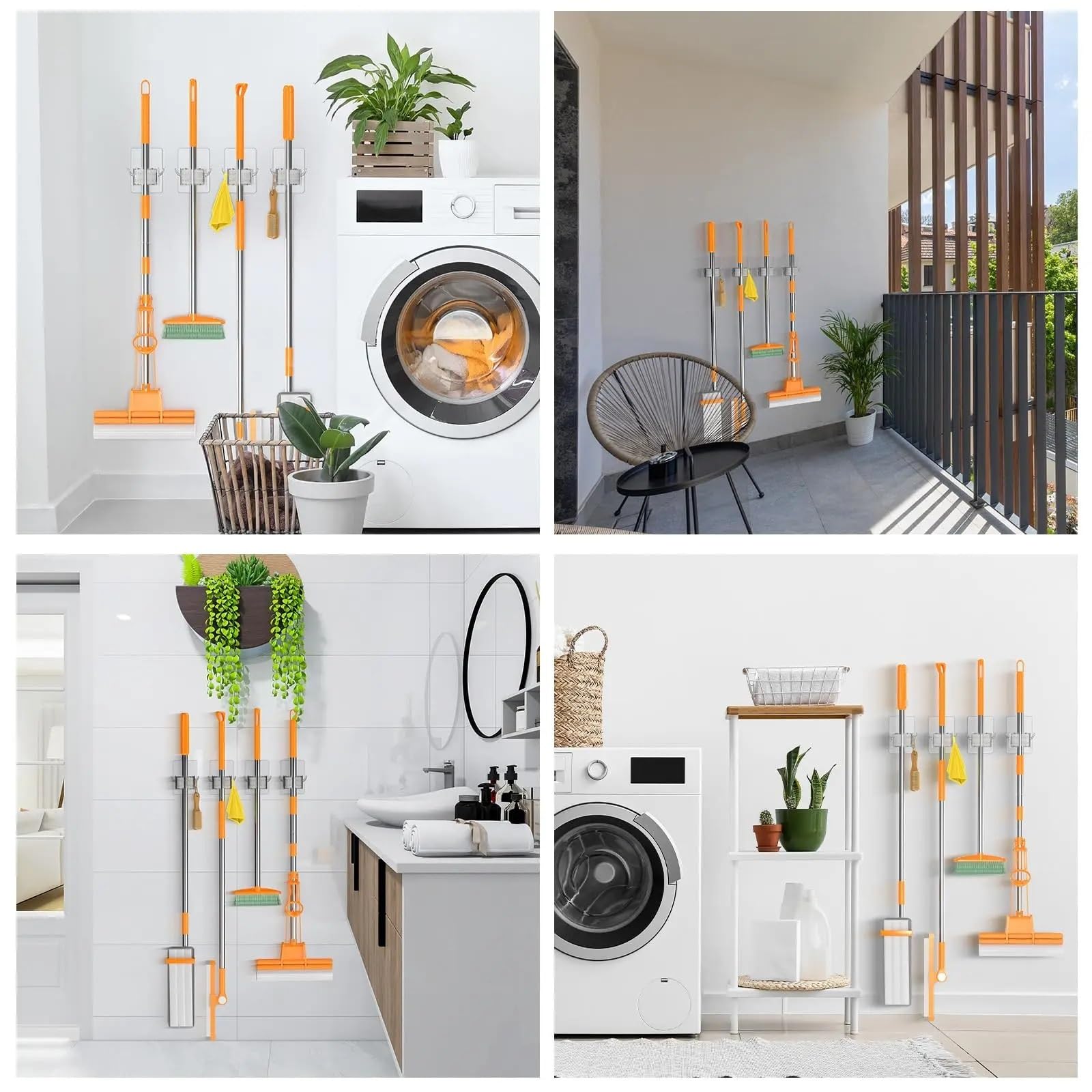 Broom Holder Wall Mount 8