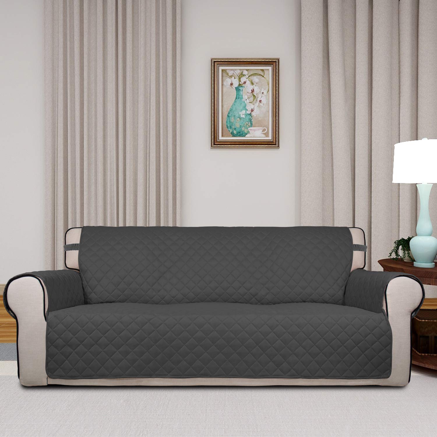 Reversible Quilted Sofa Cover Dog Couch Covers for Sofa