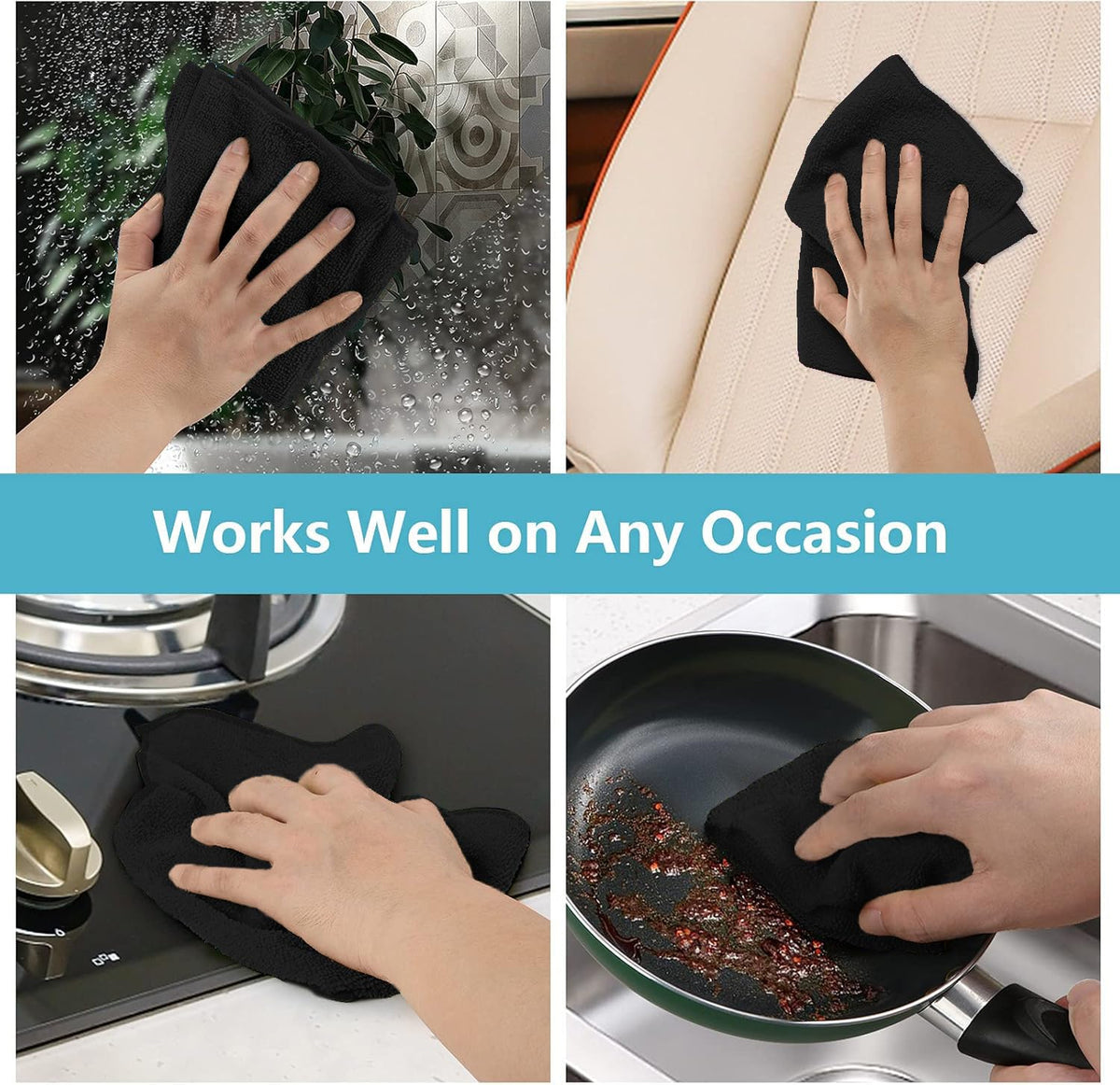 150PK Microfiber Cleaning Cloth (150 Count)