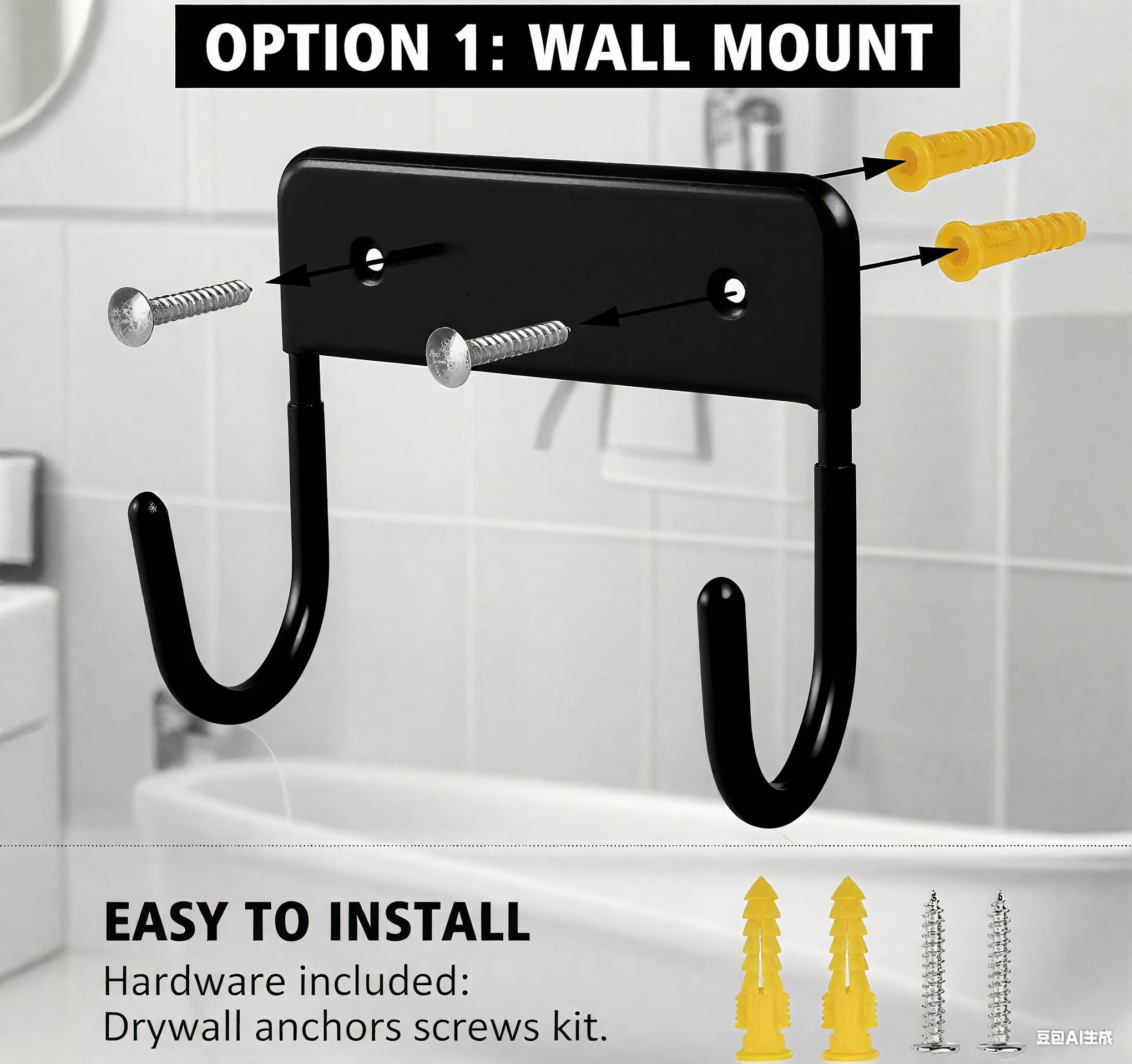 Ironing Board Holder Wall Mount