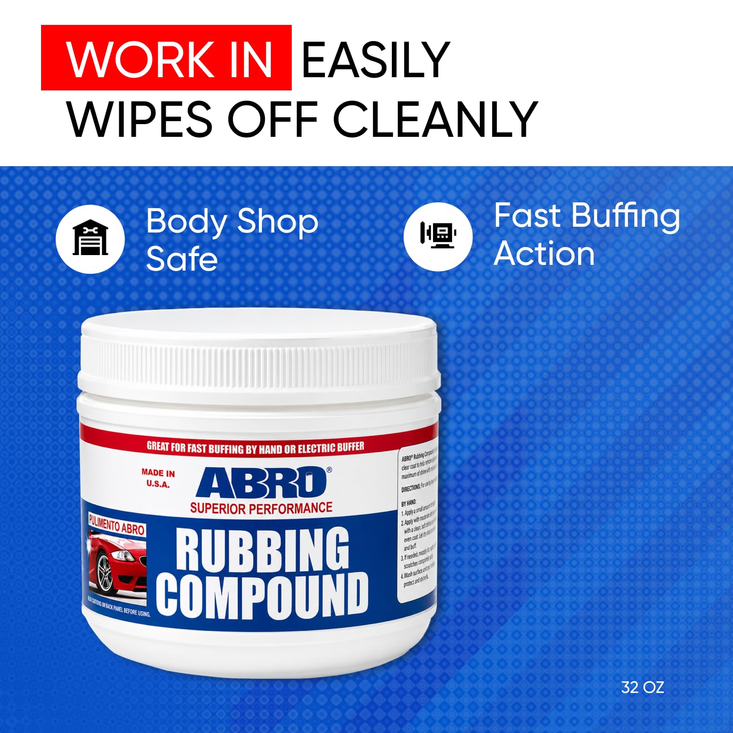 Rubbing Compound 32 oz (32 Ounce)
