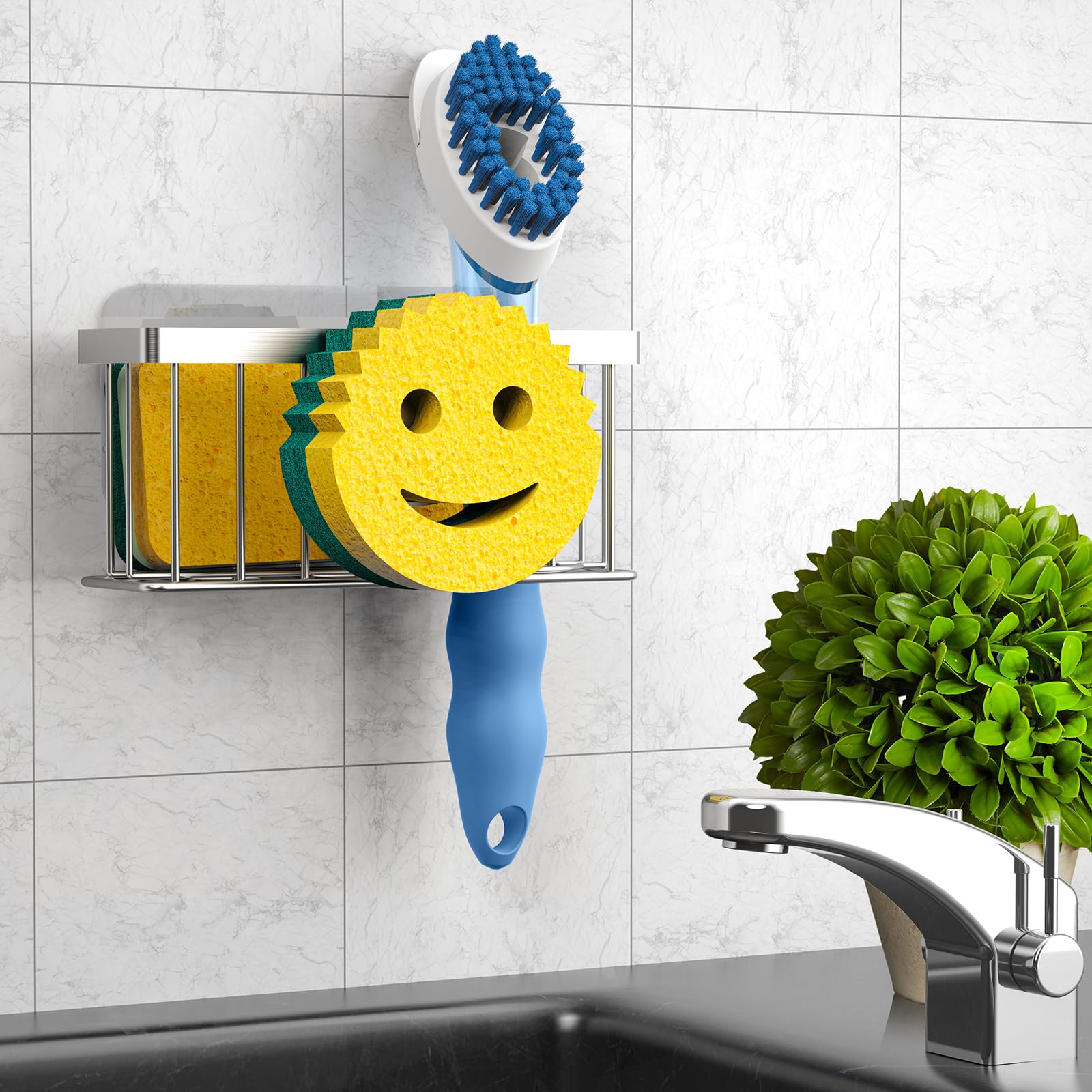 Sponge Holder Smiley Face