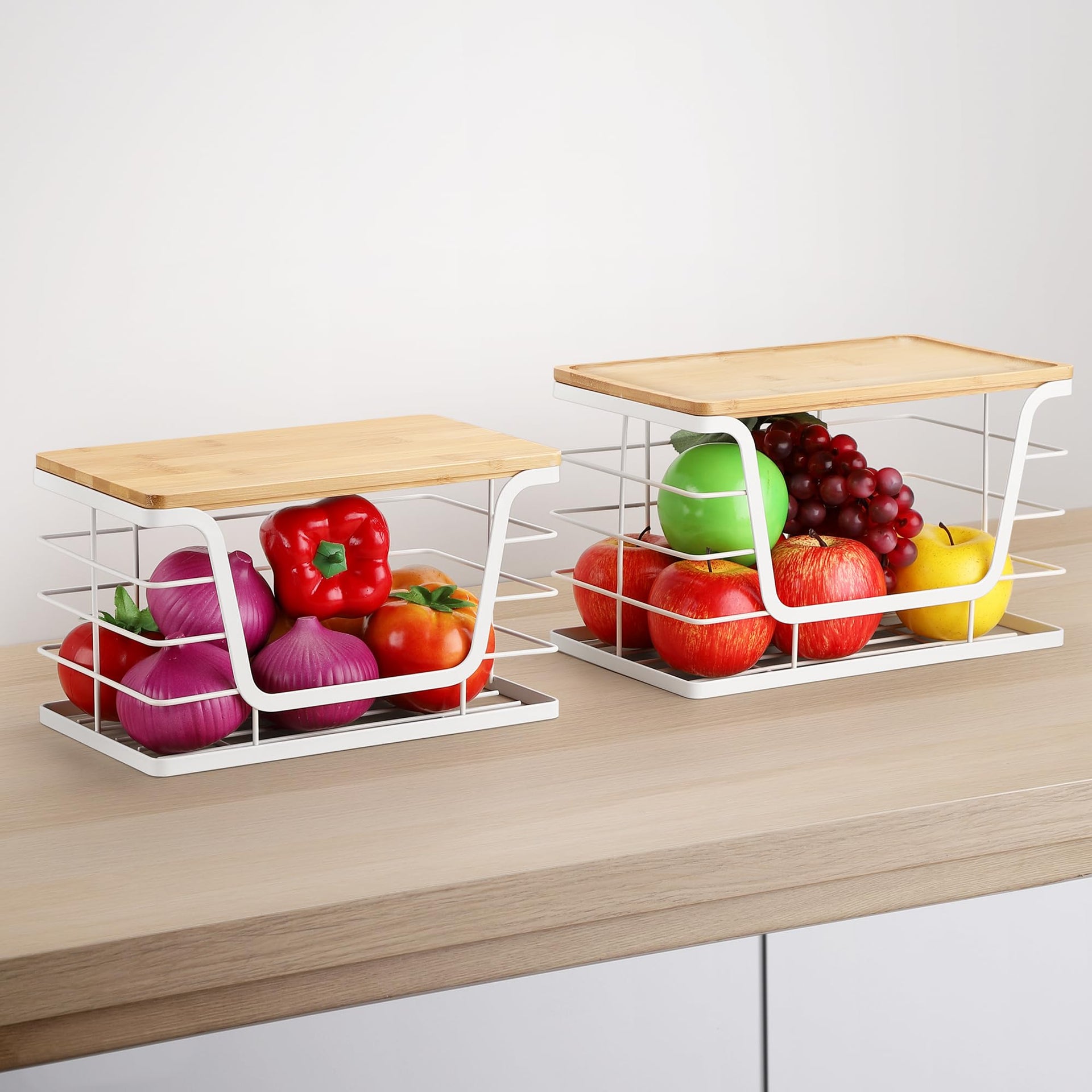 2 Pack Potato and Onion Storage Bins (2 Count)
