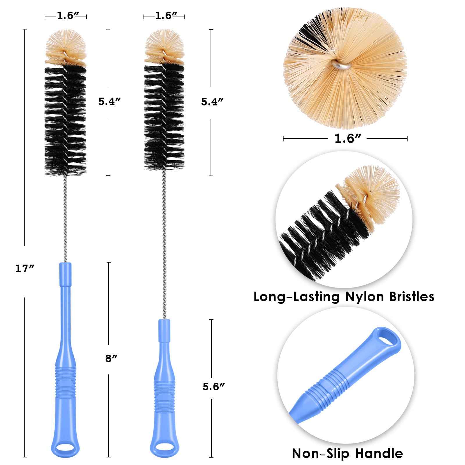 Long Handle Bottle Brush (2 Count)