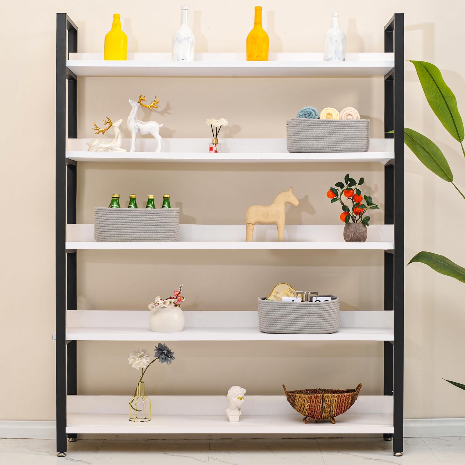 Small Grey Baskets for Organizing (3 Count)