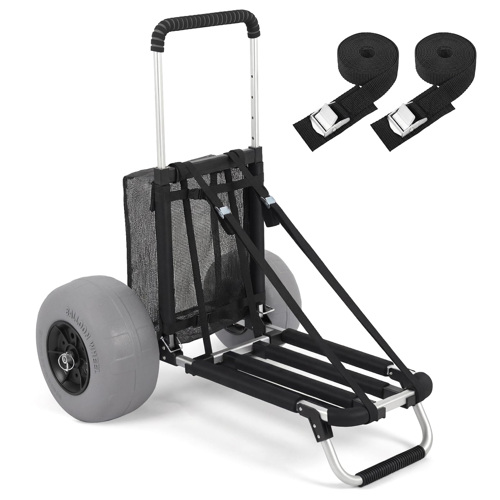 Beach Wagon with 12" Big Wheels for Sand
