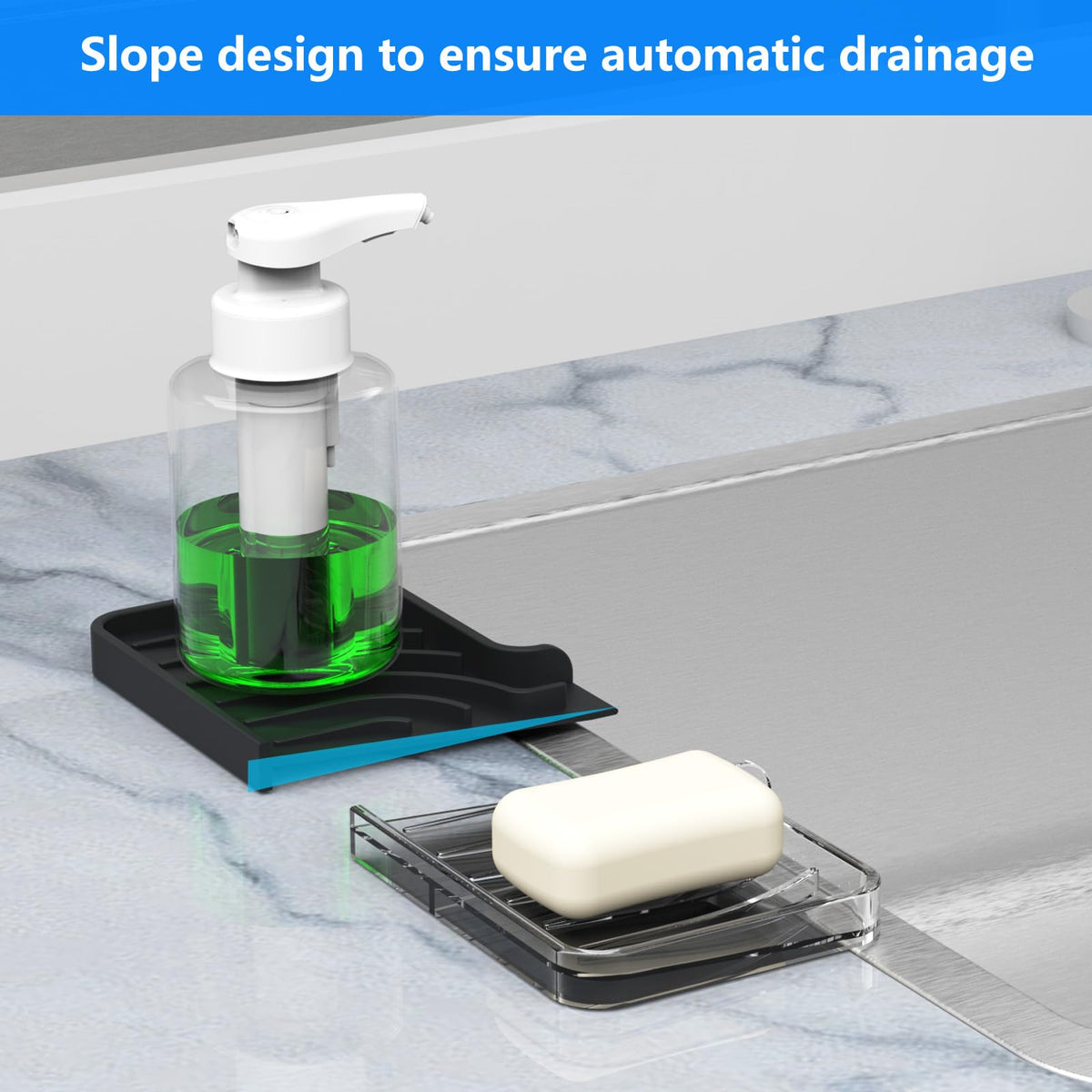 Sponge Holder for Kitchen Sink