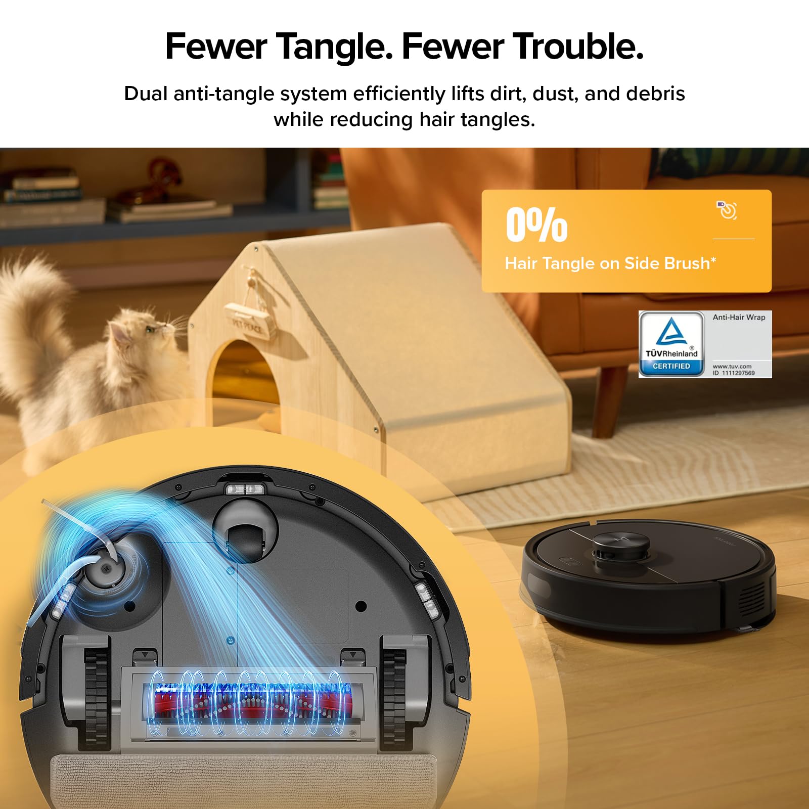 Robot Vacuum Mop with LiDAR