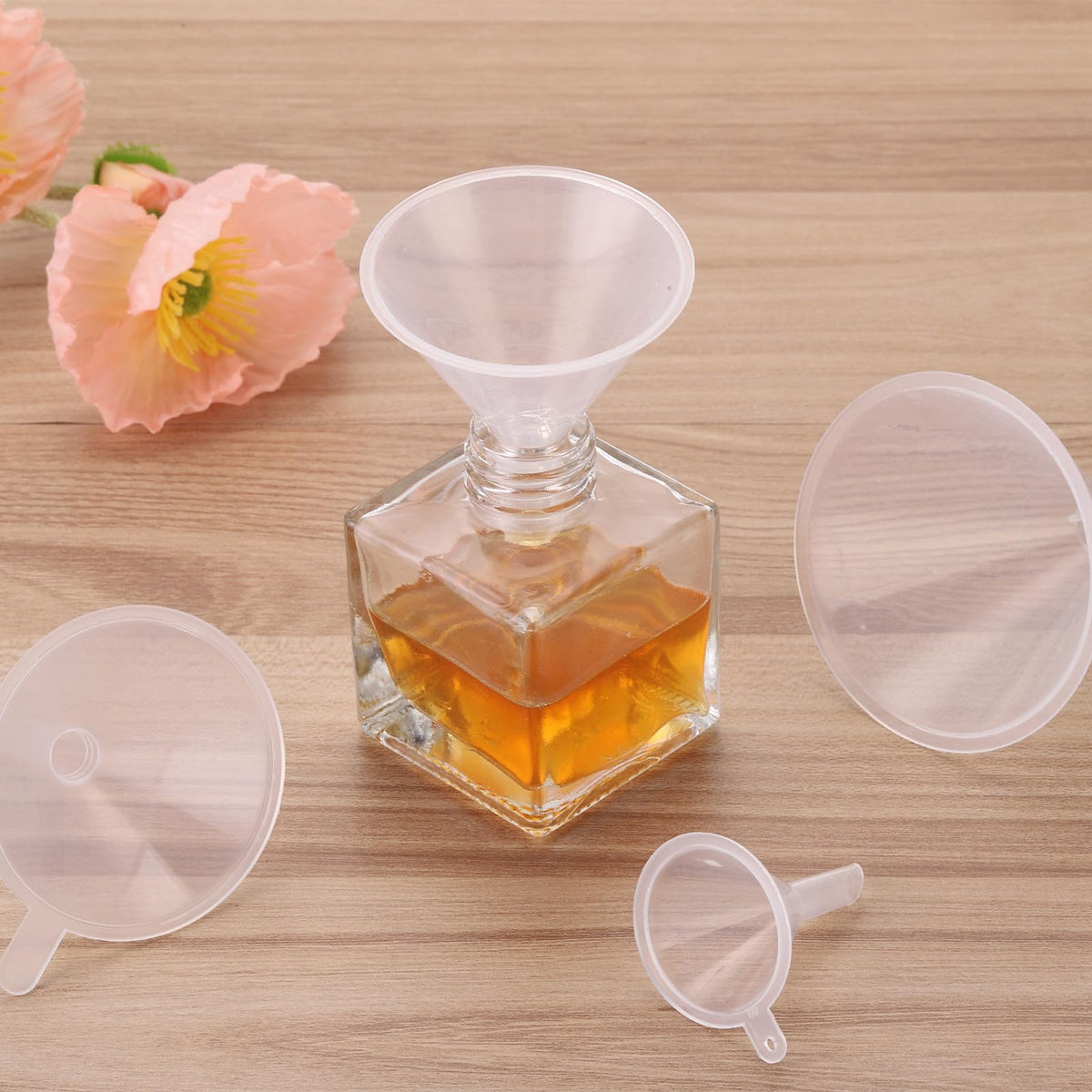 3 Inch Clear Plastic Funnel