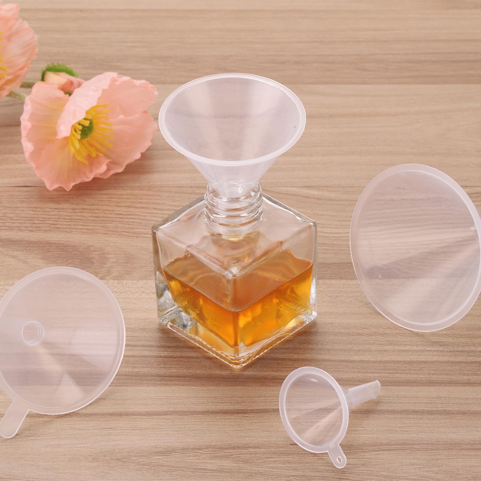 3.5 Inch Clear Plastic Funnel
